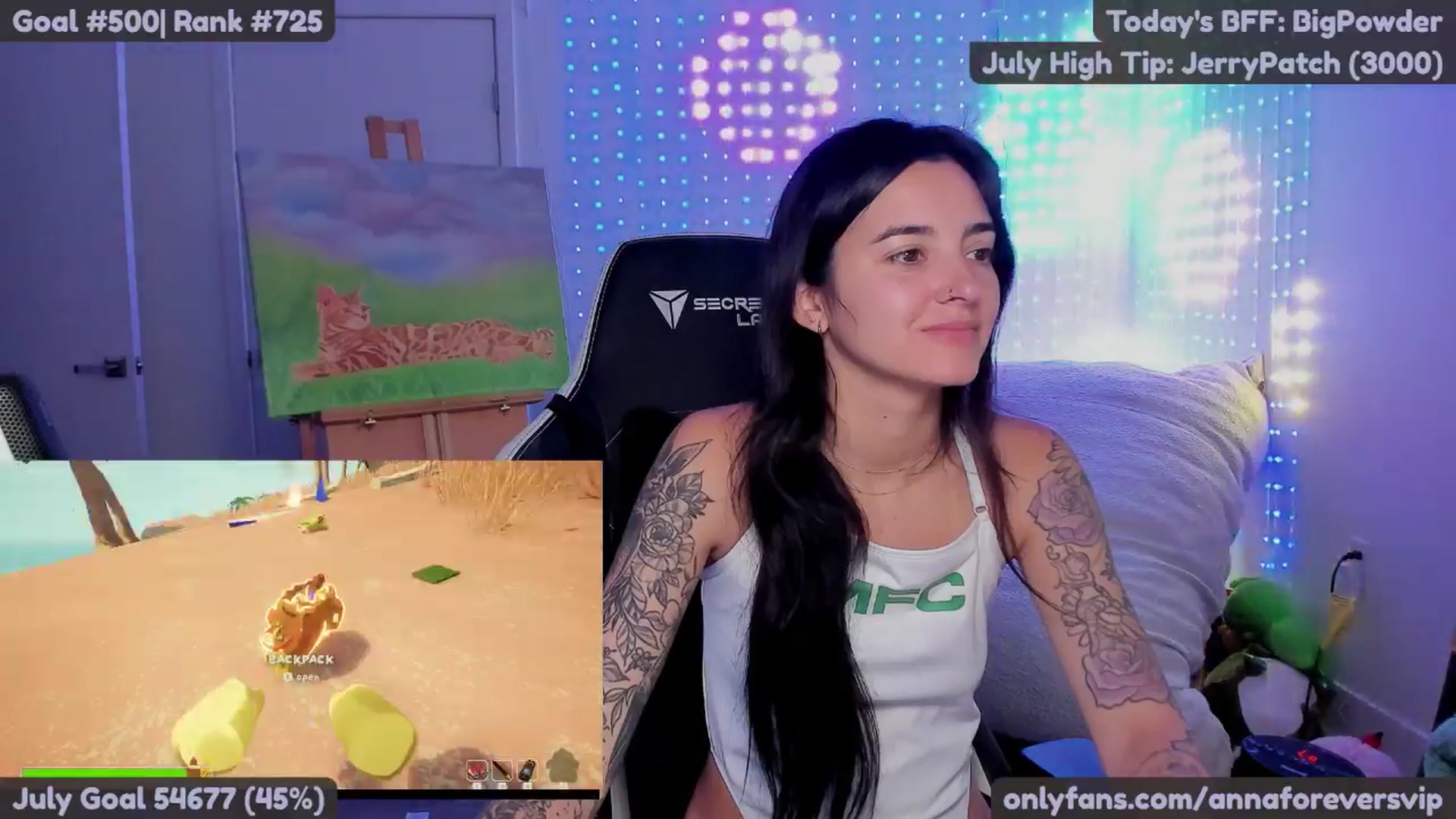Gallery image thumbnail from Melon's myfreecams stream on, 07/25/2025, 20:26 image 7 of 20