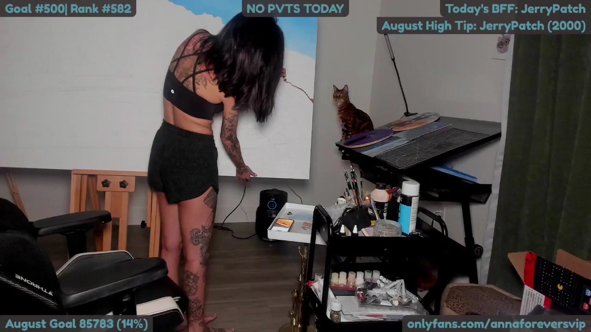 Gallery image thumbnail from Melon's myfreecams stream on, 08/08/2025, 02:58 image 2 of 20