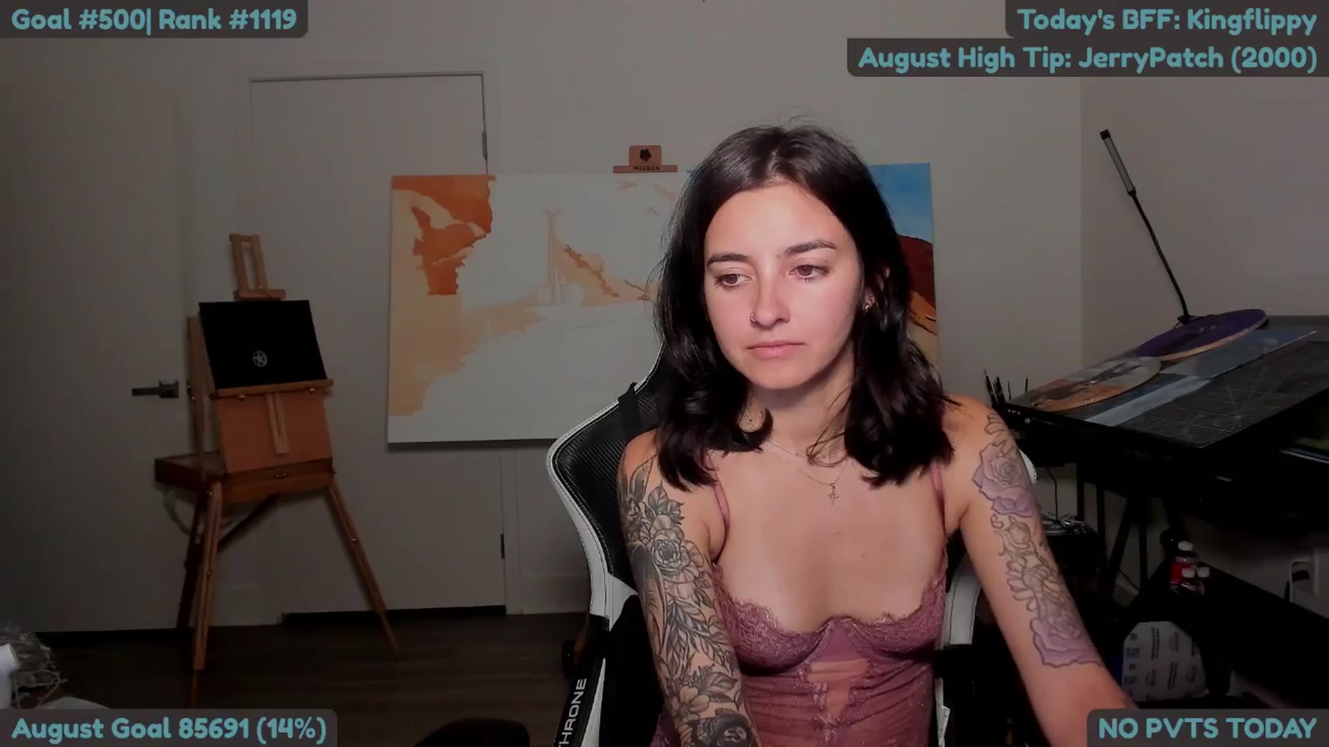Gallery image thumbnail from Melon's myfreecams stream on, 08/16/2025, 03:23 image 8 of 20