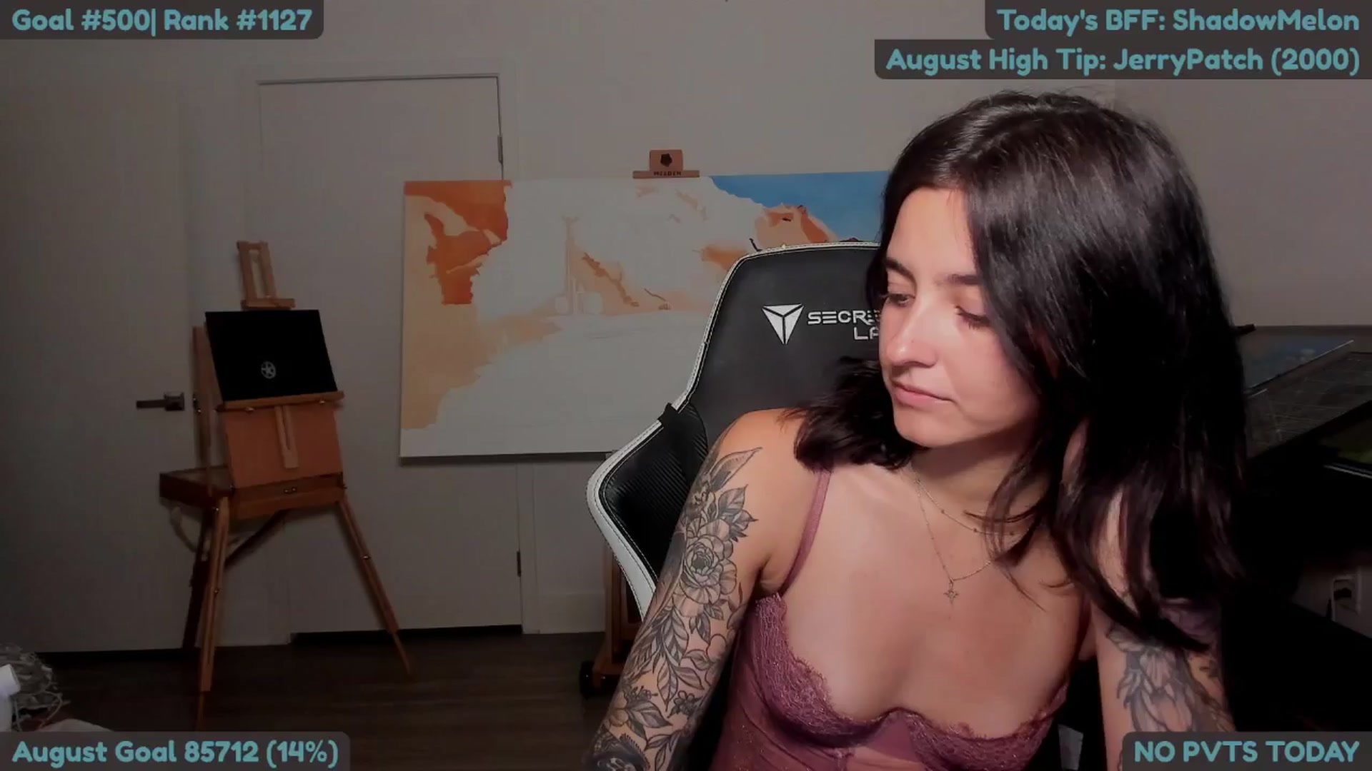 Gallery image thumbnail from Melon's myfreecams stream on, 08/16/2025, 03:23 image 5 of 20