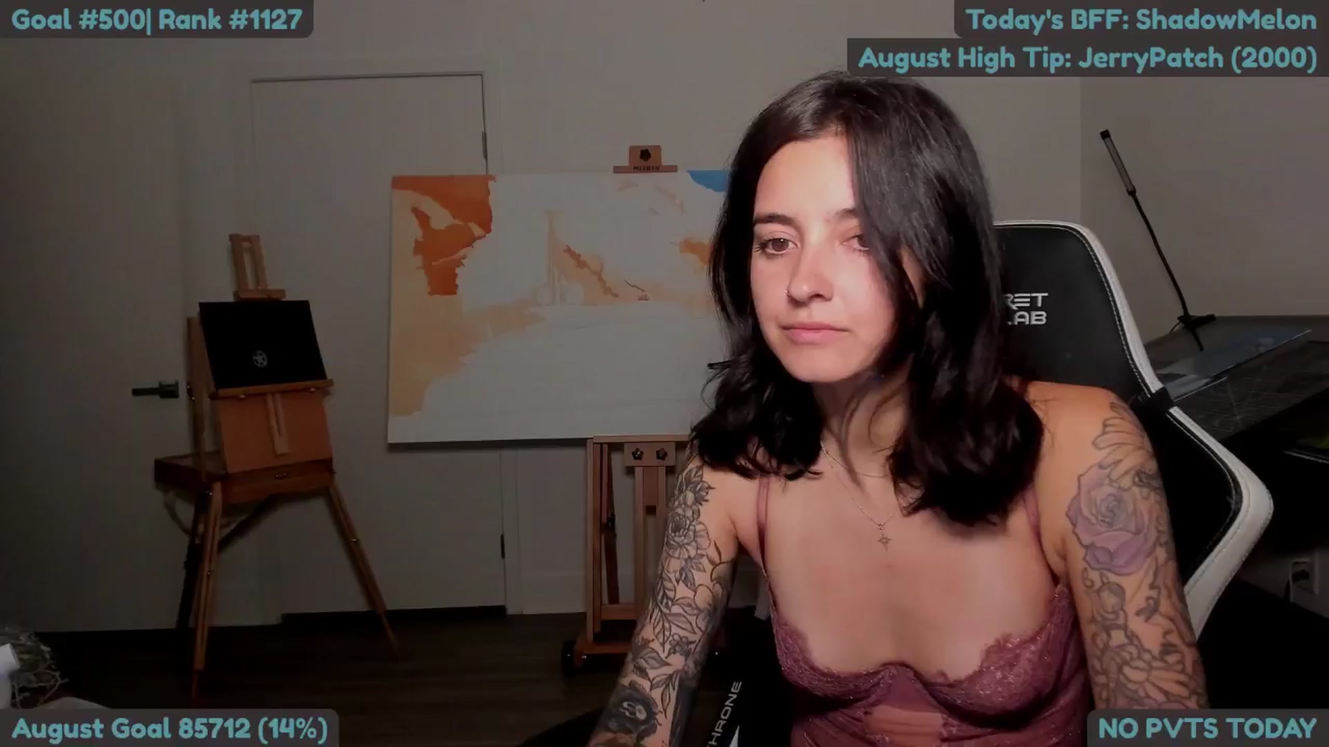 Gallery image thumbnail from Melon's myfreecams stream on, 08/16/2025, 03:23 image 4 of 20