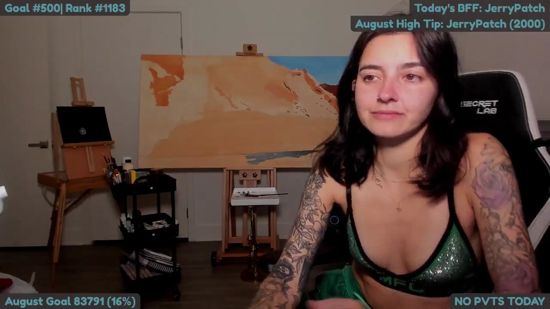 Gallery image thumbnail from Melon's myfreecams stream on, 08/18/2025, 03:47 image 17 of 20