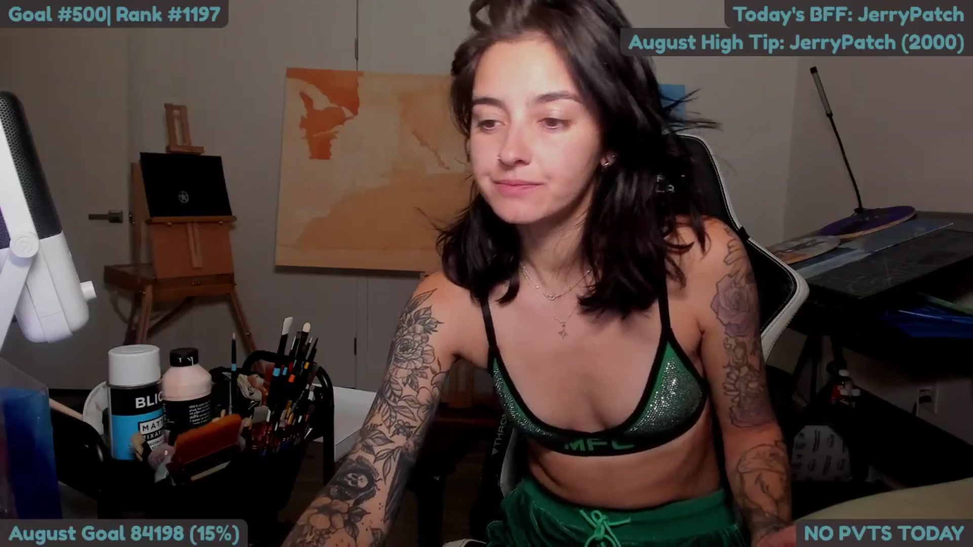 Gallery image thumbnail from Melon's myfreecams stream on, 08/18/2025, 03:47 image 7 of 20