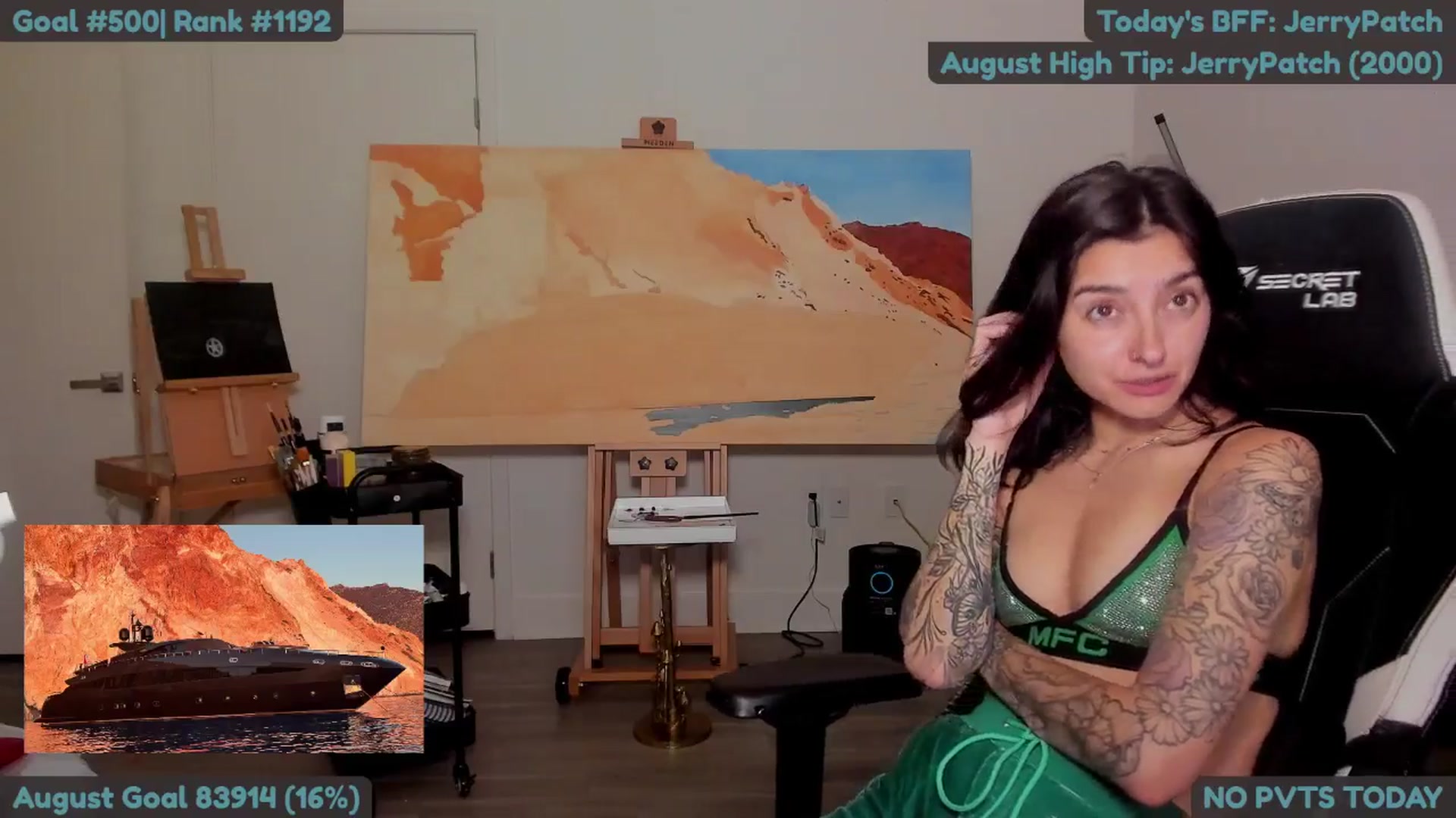 Gallery image thumbnail from Melon's myfreecams stream on, 08/18/2025, 03:47 image 15 of 20