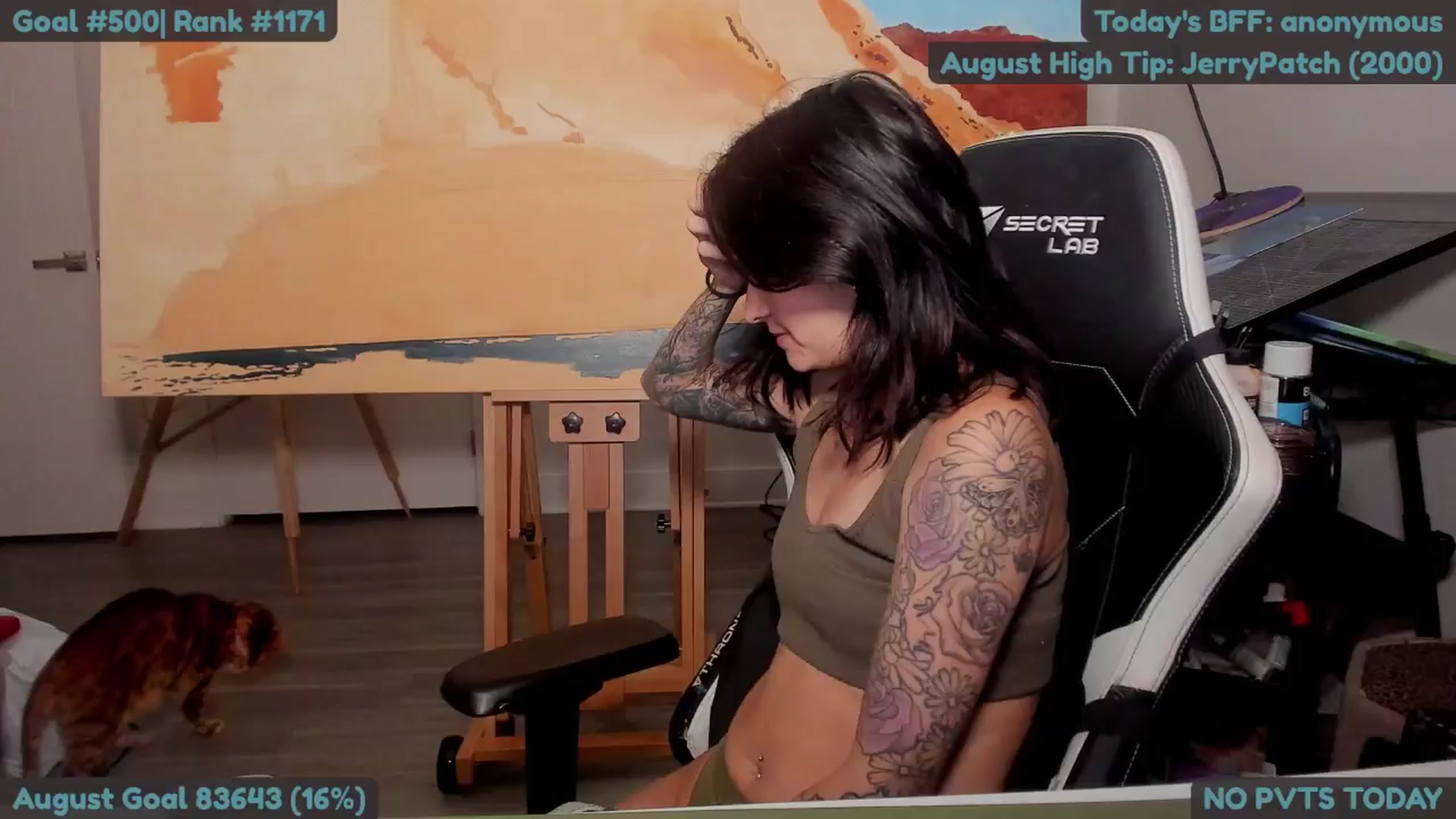 Gallery image thumbnail from Melon's myfreecams stream on, 08/19/2025, 03:54 image 1 of 20