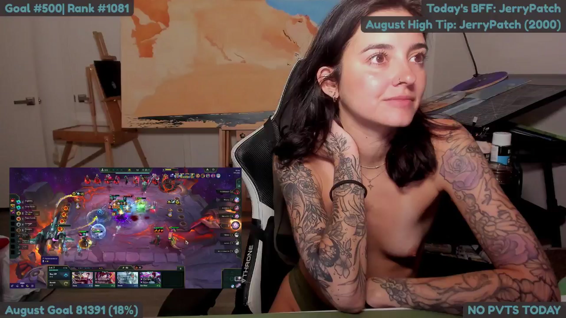Gallery image thumbnail from Melon's myfreecams stream on, 08/19/2025, 03:54 image 19 of 20