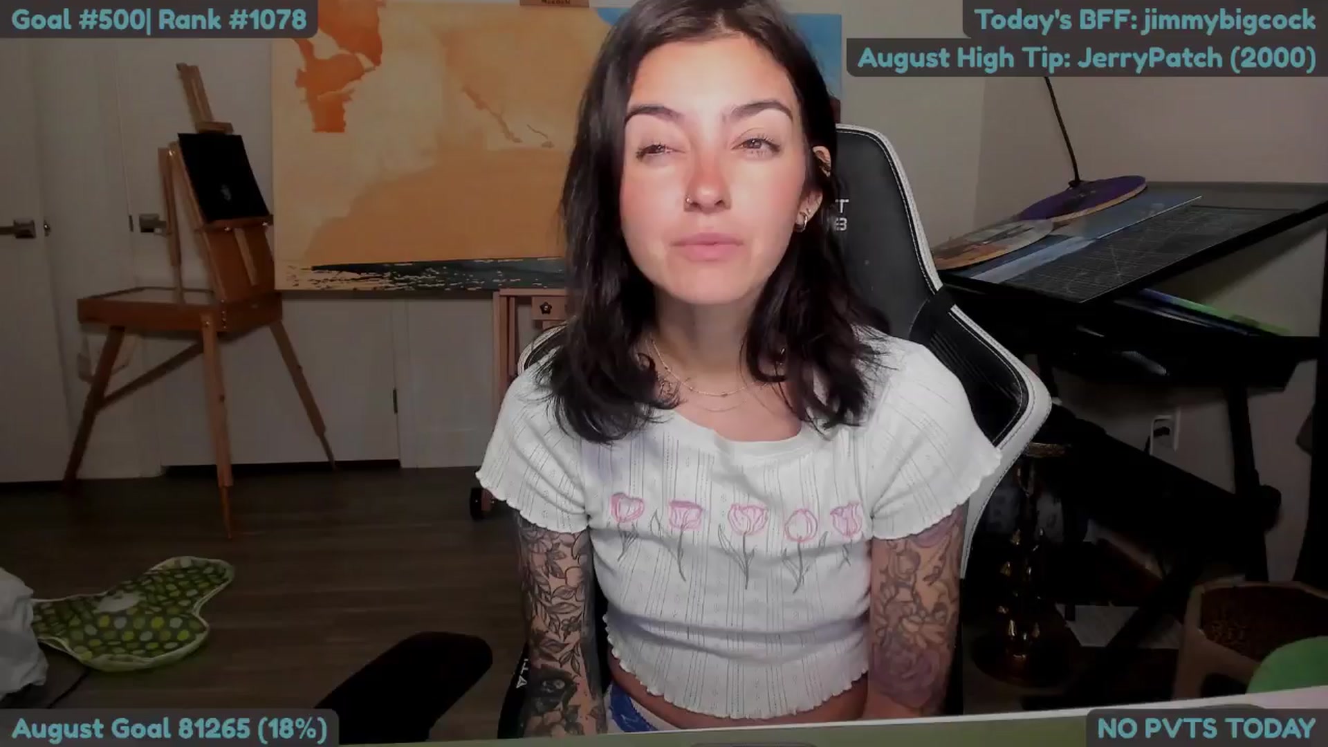 Gallery image thumbnail from Melon's myfreecams stream on, 08/19/2025, 20:20 image 4 of 20