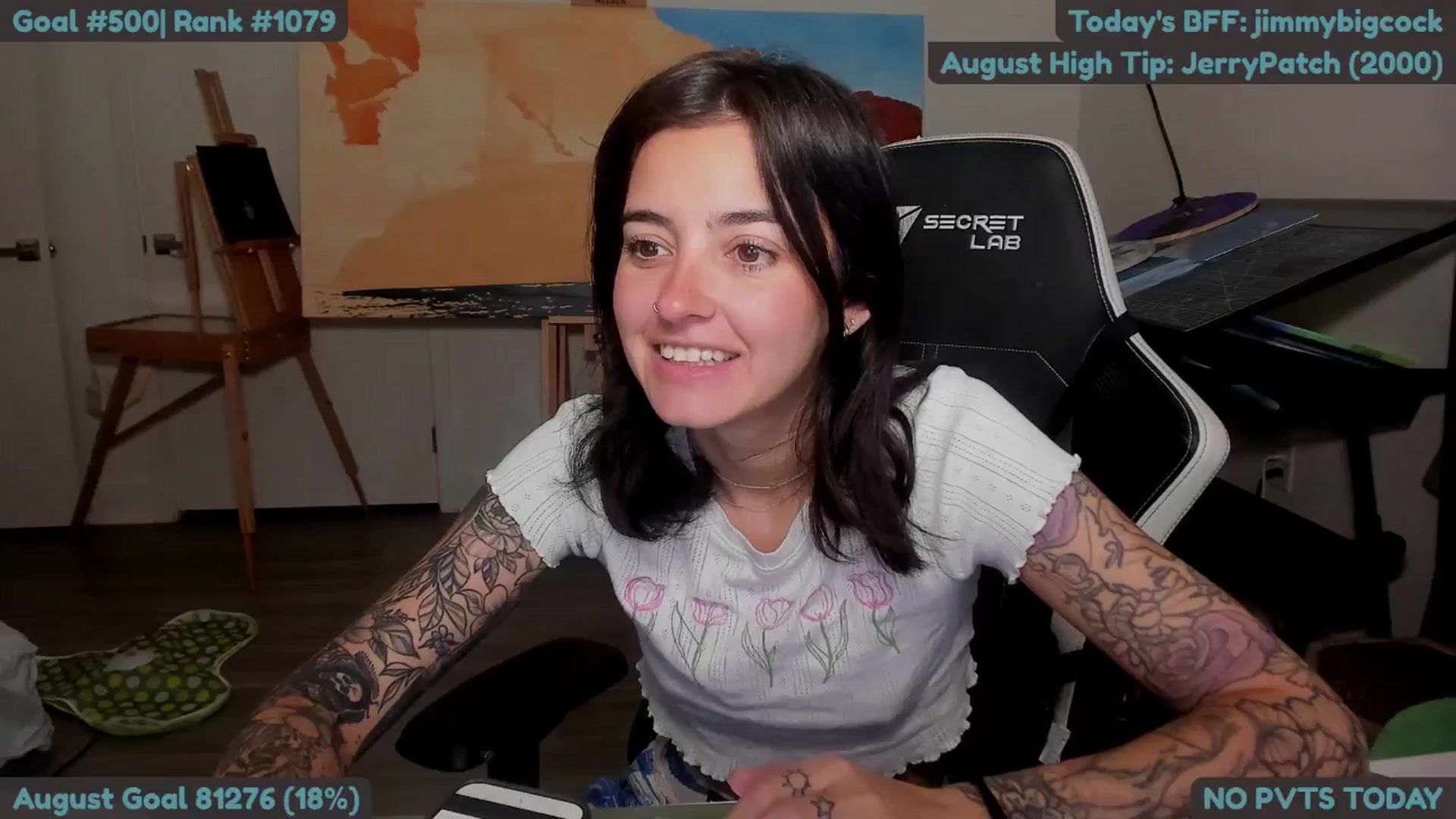Gallery image thumbnail from Melon's myfreecams stream on, 08/19/2025, 20:20 image 3 of 20