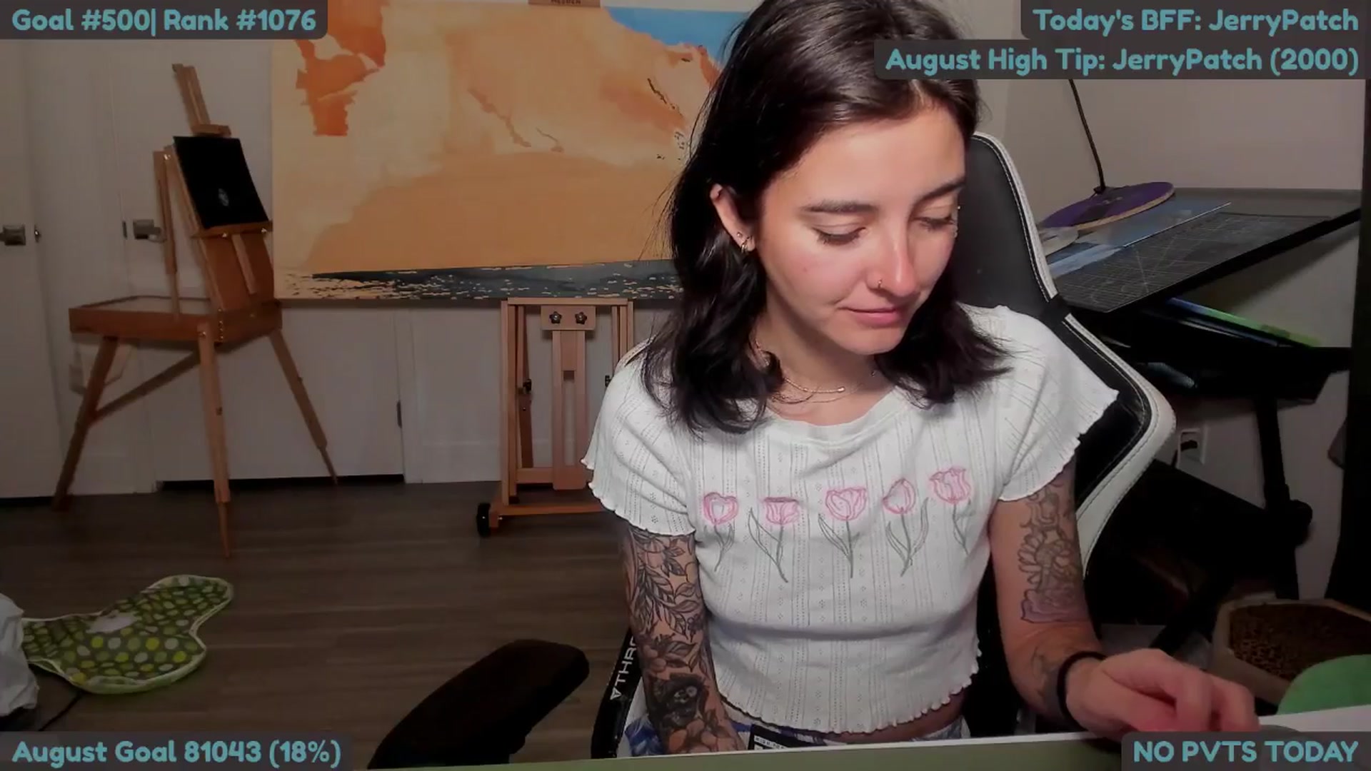 Gallery image thumbnail from Melon's myfreecams stream on, 08/19/2025, 20:20 image 7 of 20