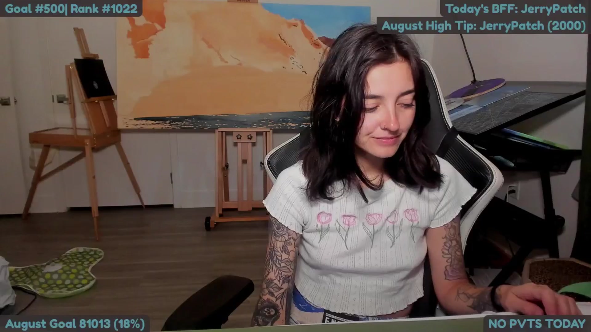 Gallery image thumbnail from Melon's myfreecams stream on, 08/19/2025, 20:20 image 14 of 20