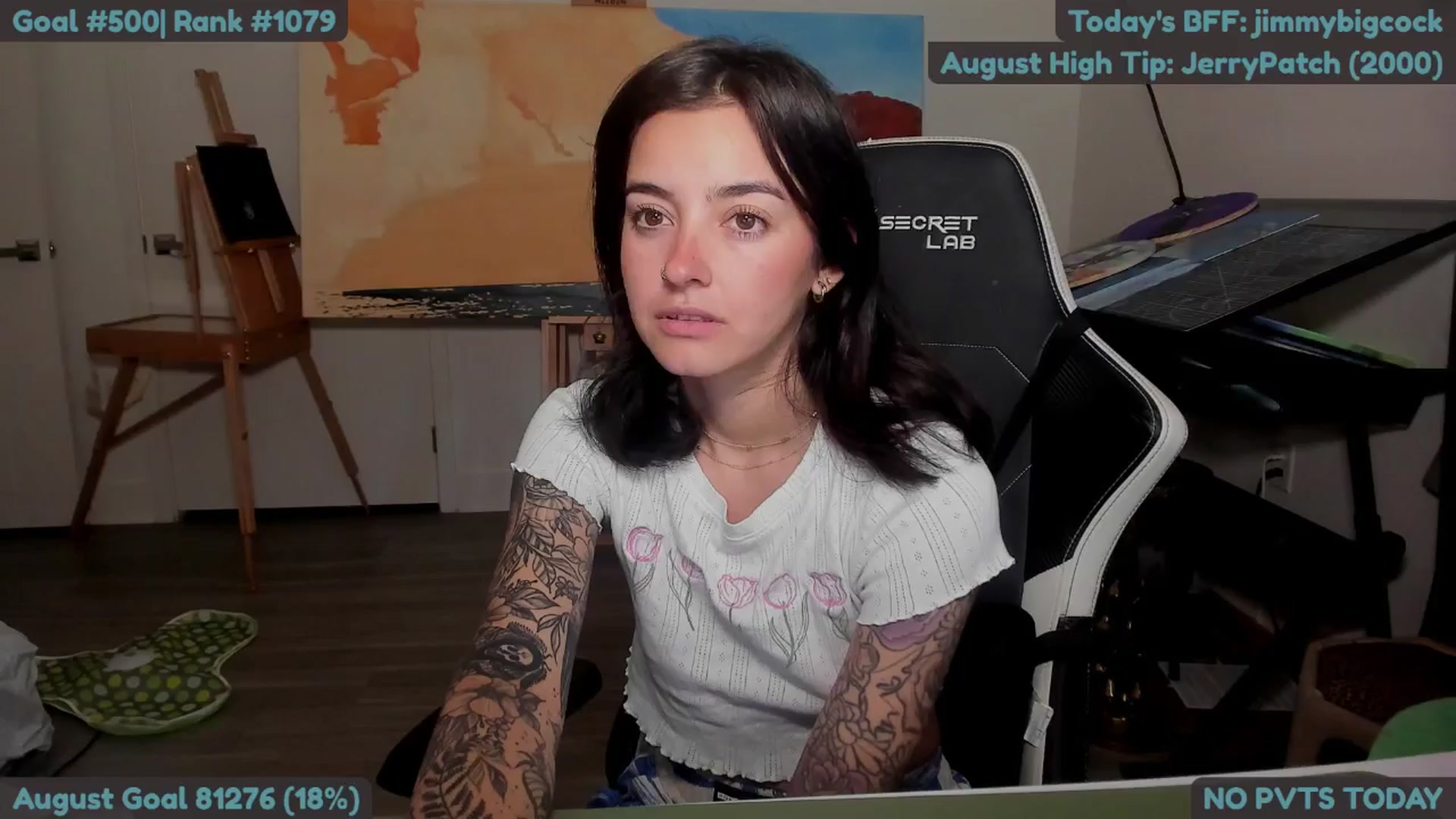 Gallery image thumbnail from Melon's myfreecams stream on, 08/19/2025, 20:20 image 2 of 20