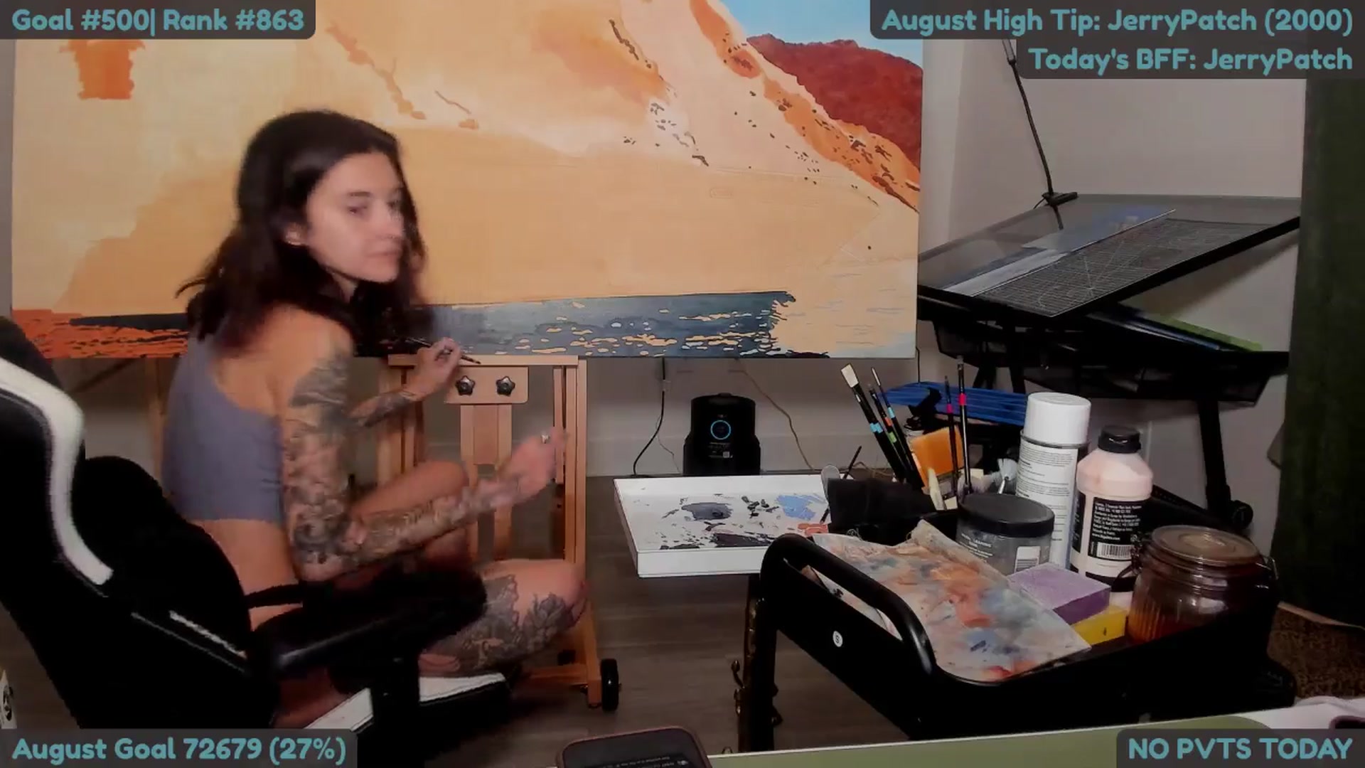 Gallery image thumbnail from Melon's myfreecams stream on, 08/23/2025, 04:14 image 6 of 20