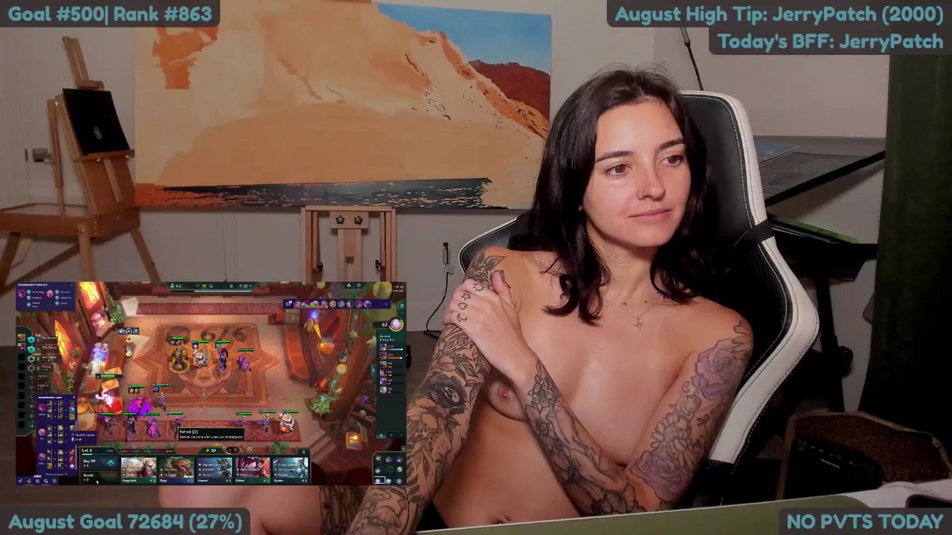 Gallery image thumbnail from Melon's myfreecams stream on, 08/23/2025, 04:14 image 3 of 20