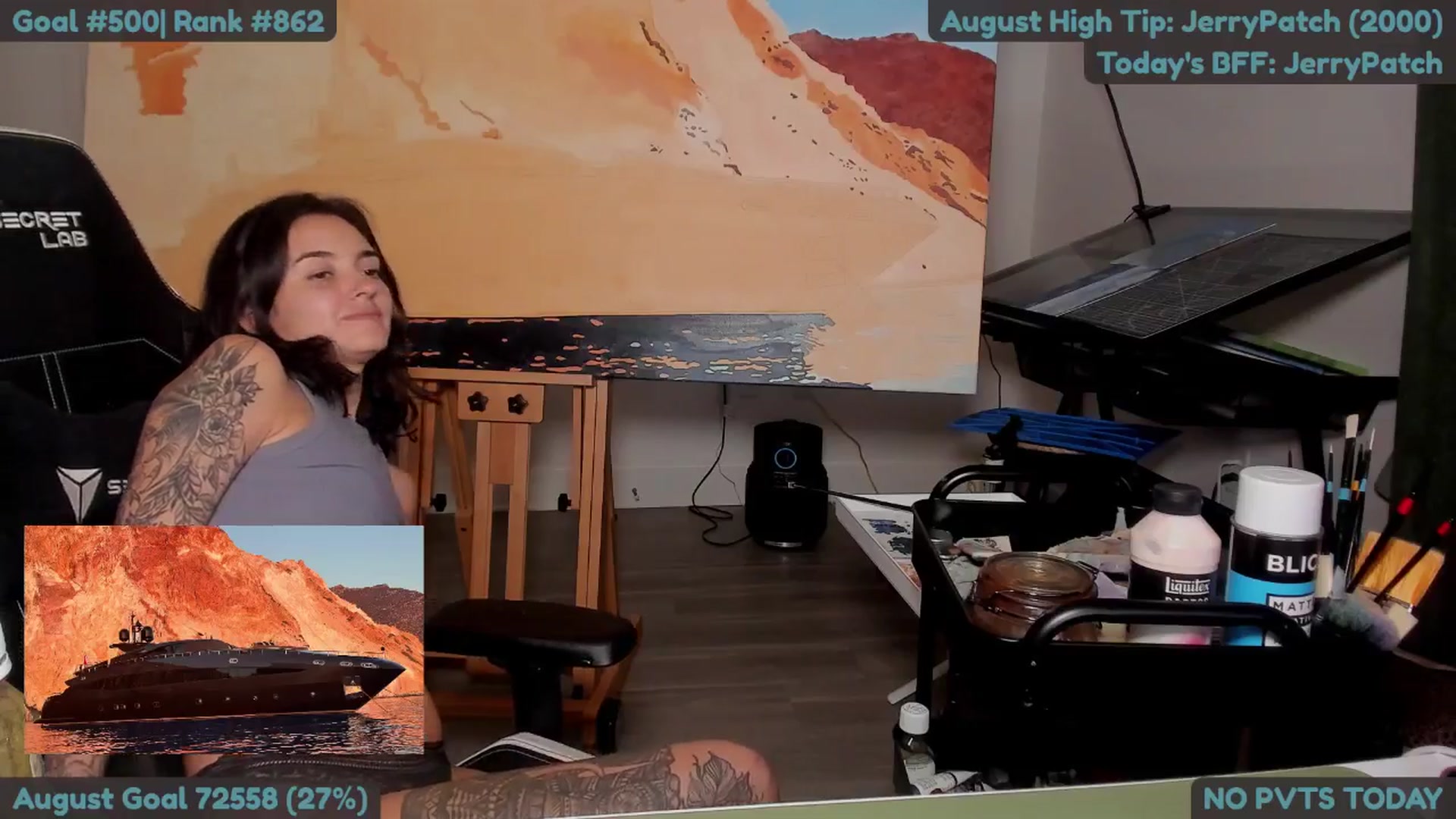 Gallery image thumbnail from Melon's myfreecams stream on, 08/23/2025, 04:14 image 17 of 20