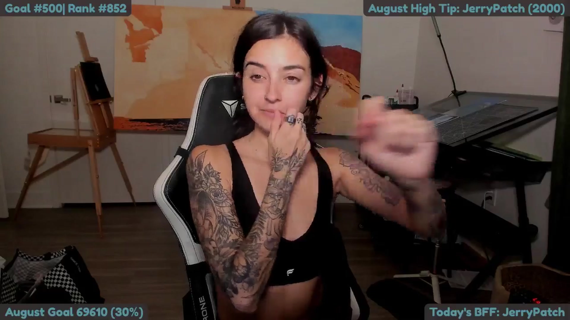 Gallery image thumbnail from Melon's myfreecams stream on, 08/27/2025, 03:28 image 16 of 20