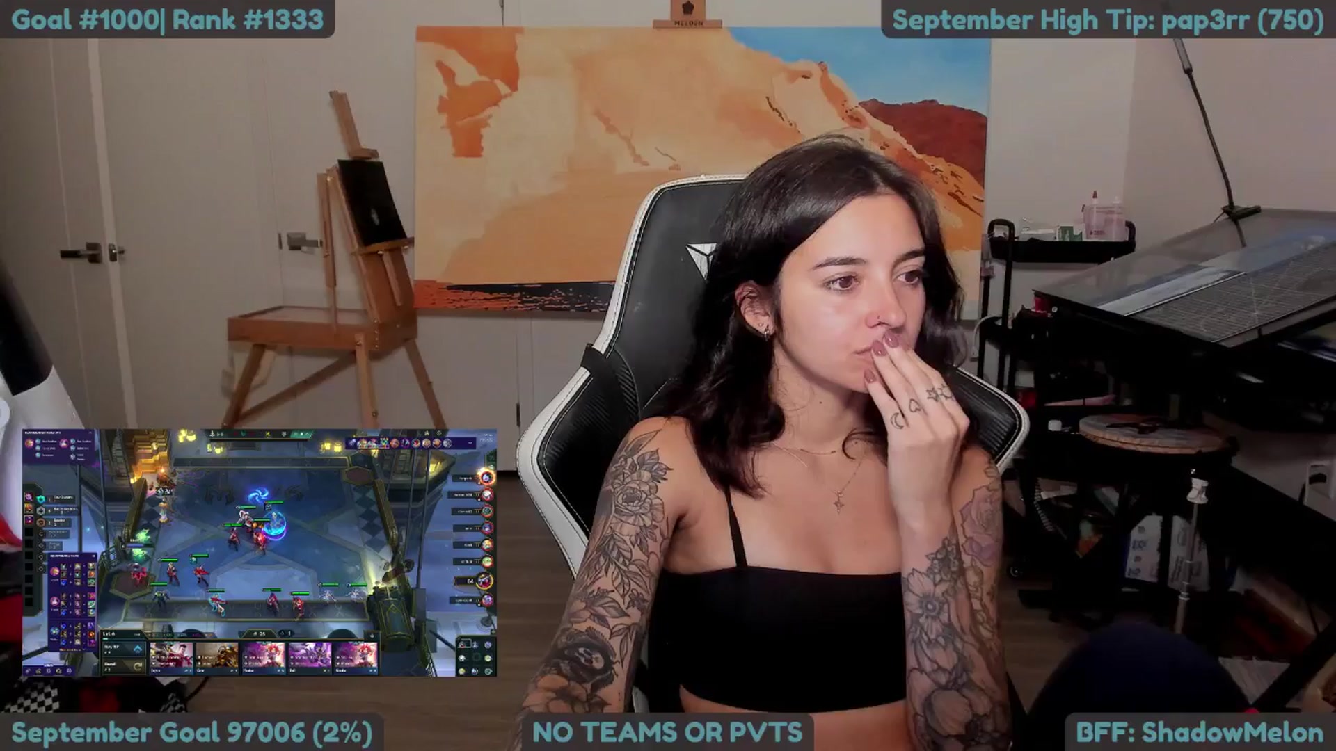 Gallery image thumbnail from Melon's myfreecams stream on, 09/04/2025, 01:42 image 5 of 20
