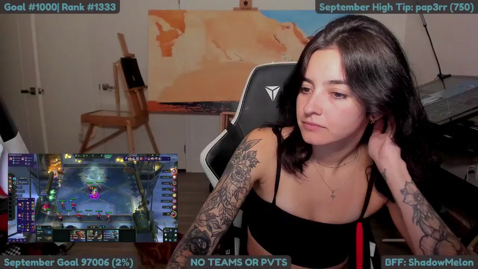 Gallery image thumbnail from Melon's myfreecams stream on, 09/04/2025, 01:42 image 1 of 20