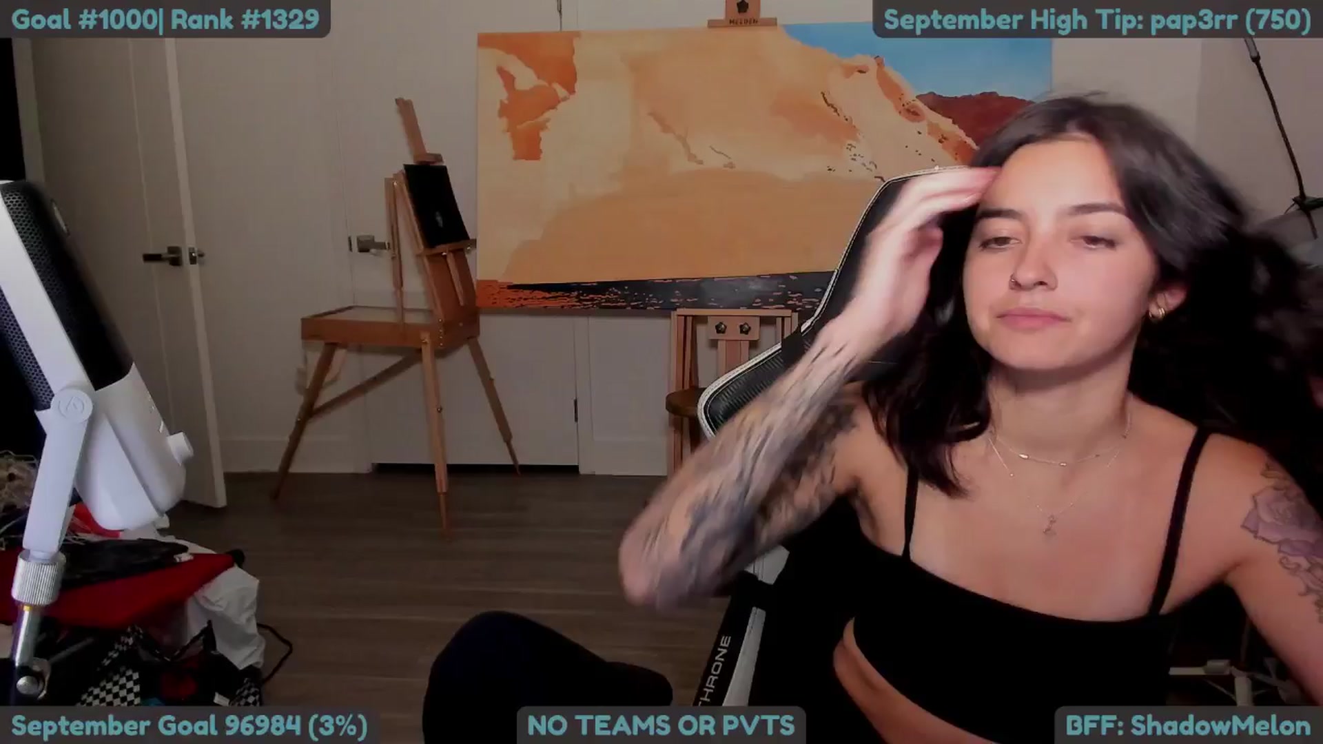 Gallery image thumbnail from Melon's myfreecams stream on, 09/04/2025, 01:42 image 16 of 20