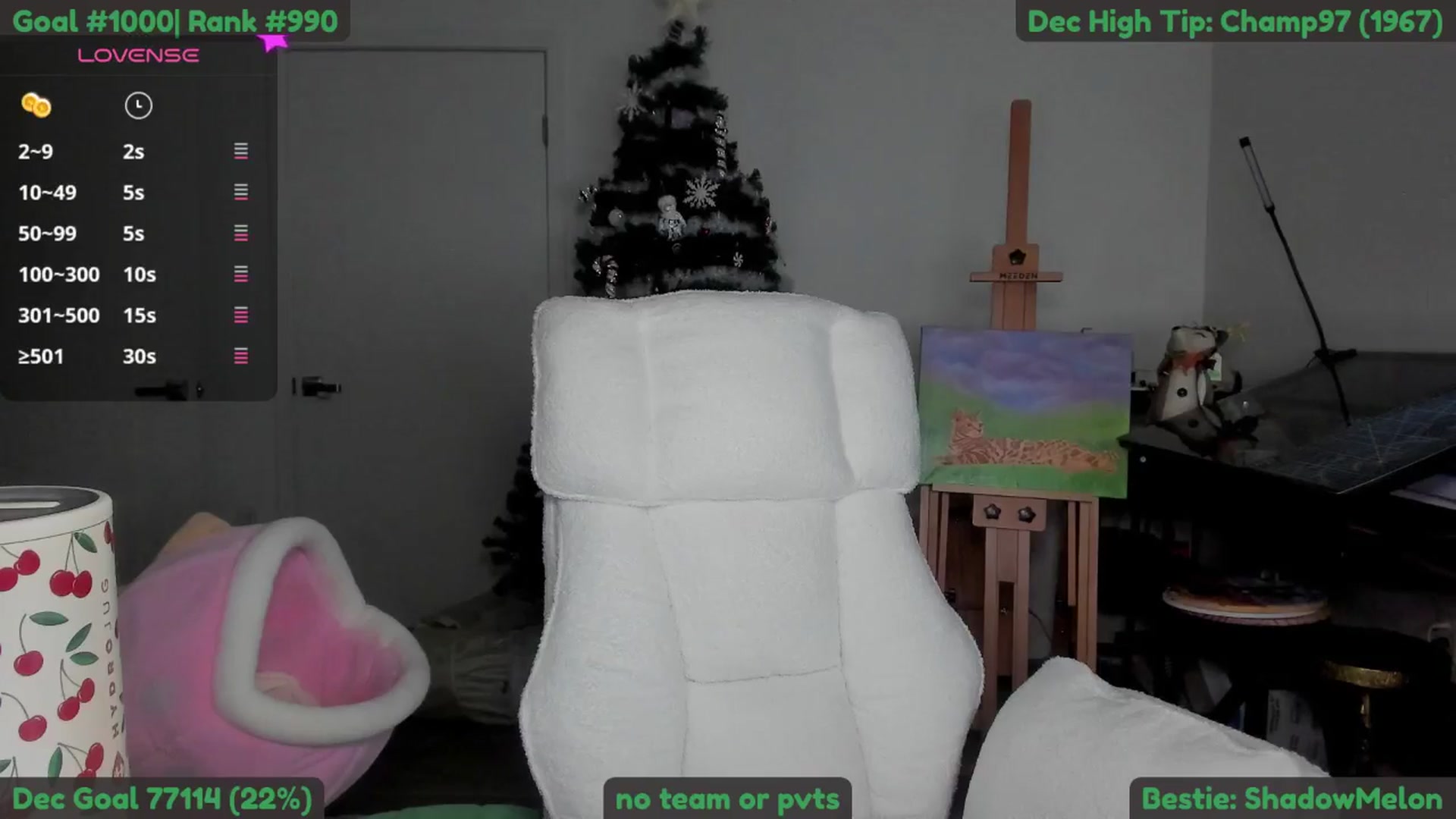Gallery image thumbnail from Melon's myfreecams stream on, 12/20/2025, 23:01 image 17 of 20