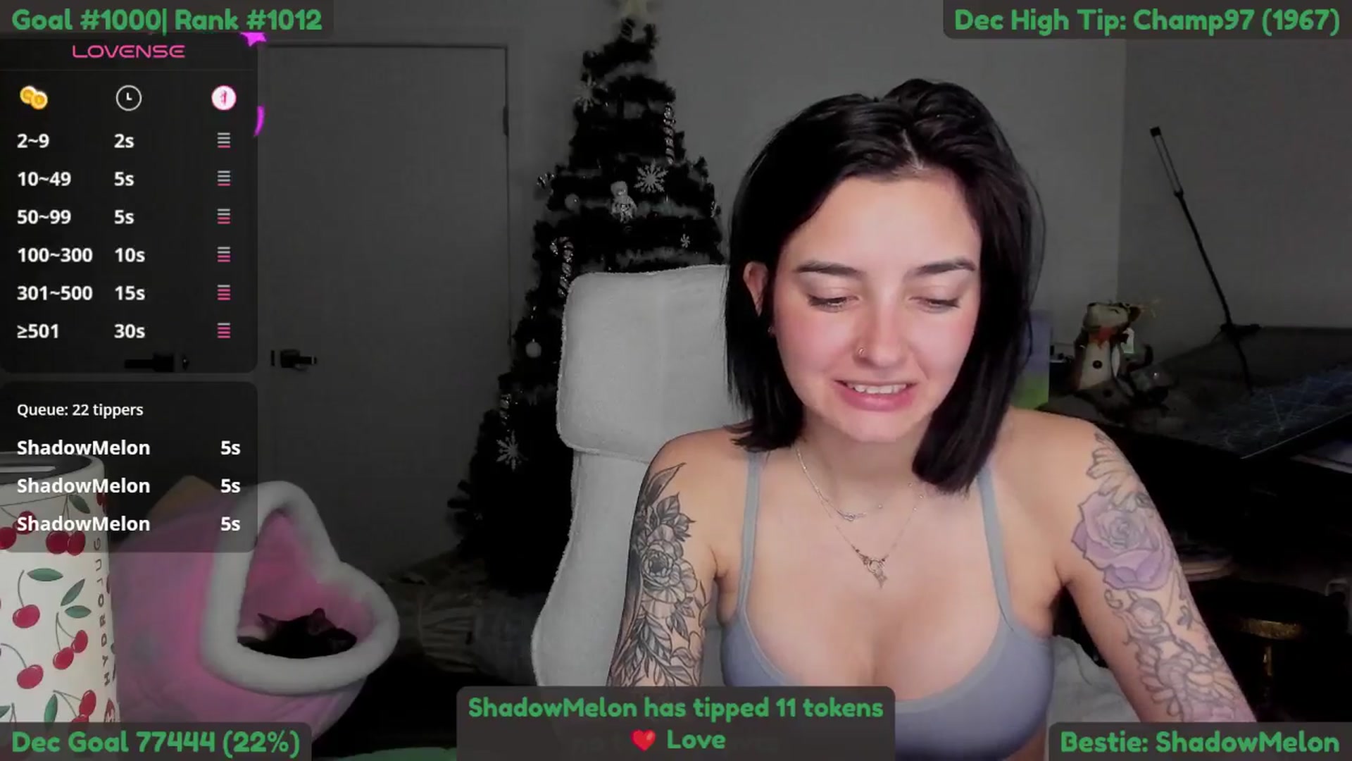 Gallery image thumbnail from Melon's myfreecams stream on, 12/20/2025, 23:01 image 6 of 20