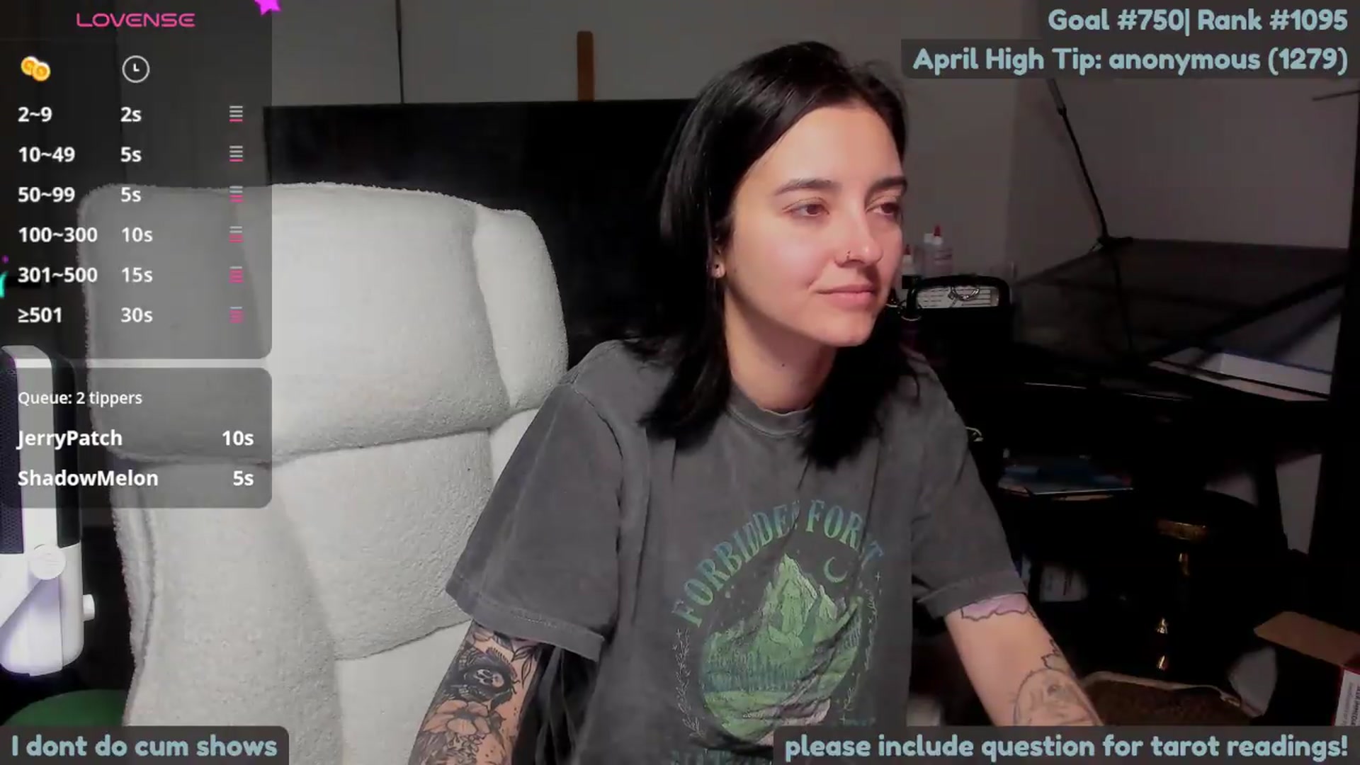 Gallery image thumbnail from Melon's myfreecams stream on, 04/21/2026, 03:07 image 17 of 20