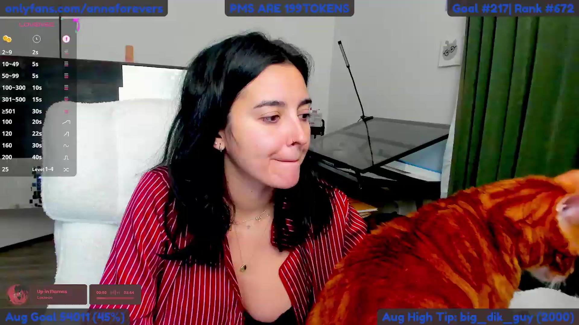 Gallery image thumbnail from Melon's myfreecams stream on, 08/25/2026, 04:07 image 1 of 20