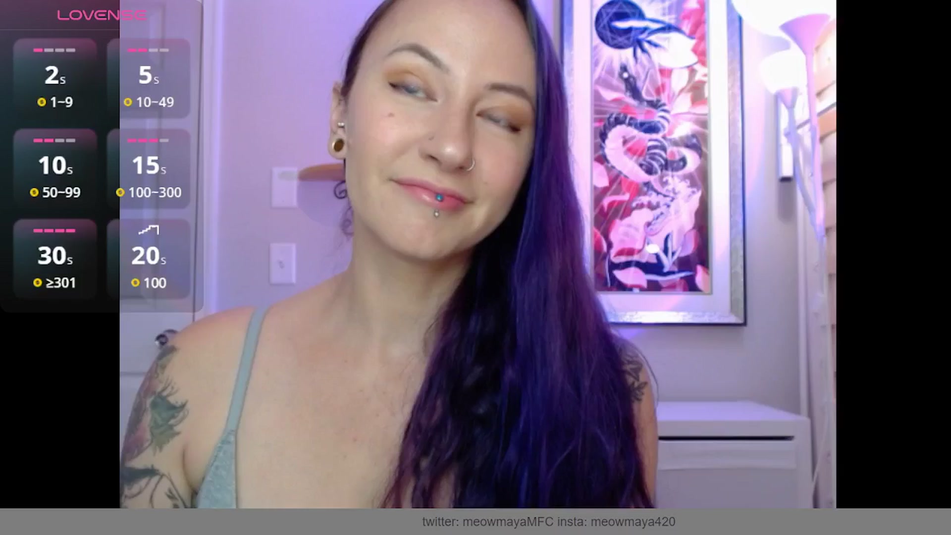 Gallery image thumbnail from MeowMaya's myfreecams stream on, 10/21/2024, 15:07 image 15 of 20