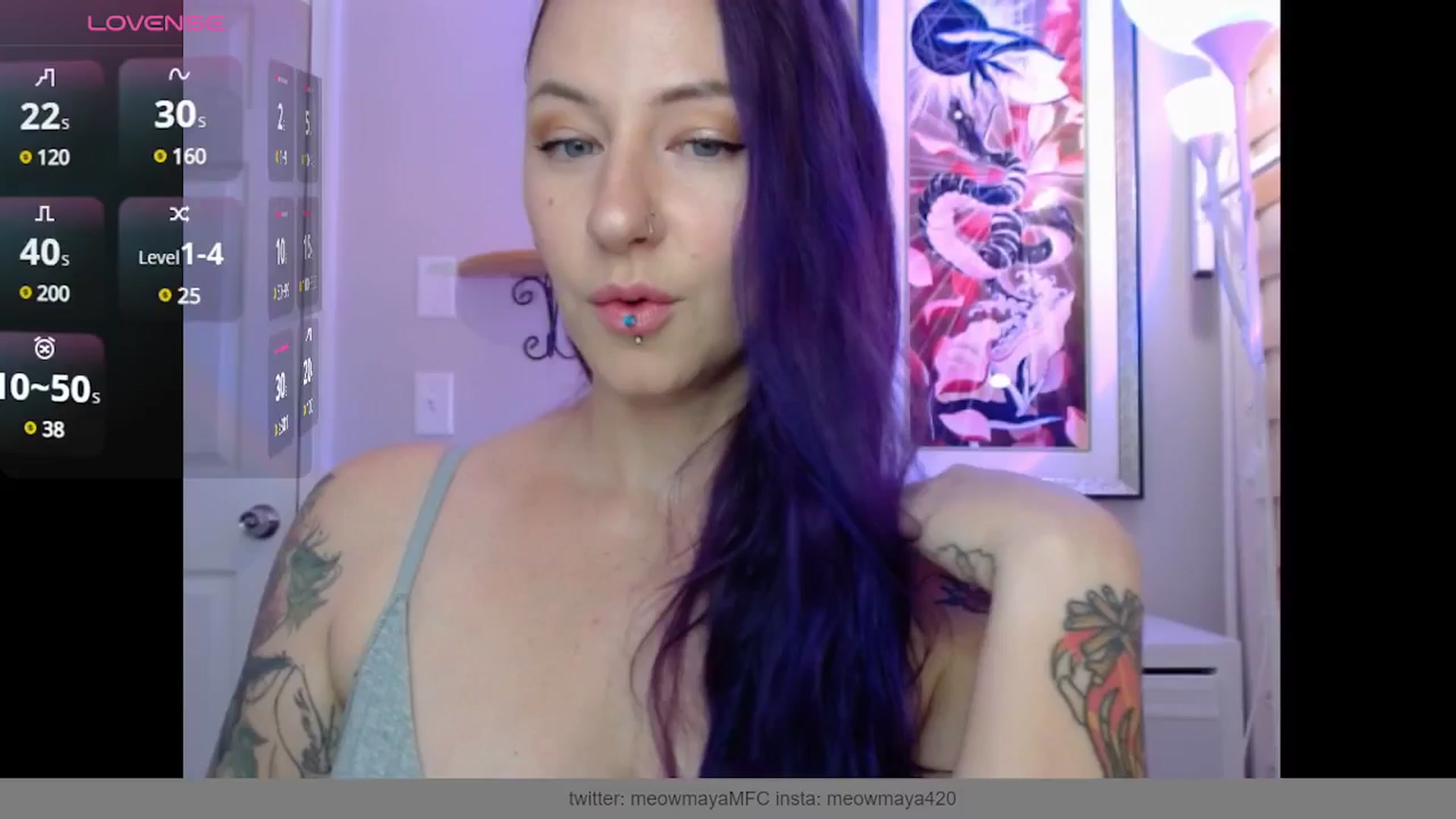 Gallery image thumbnail from MeowMaya's myfreecams stream on, 10/21/2024, 15:07 image 20 of 20