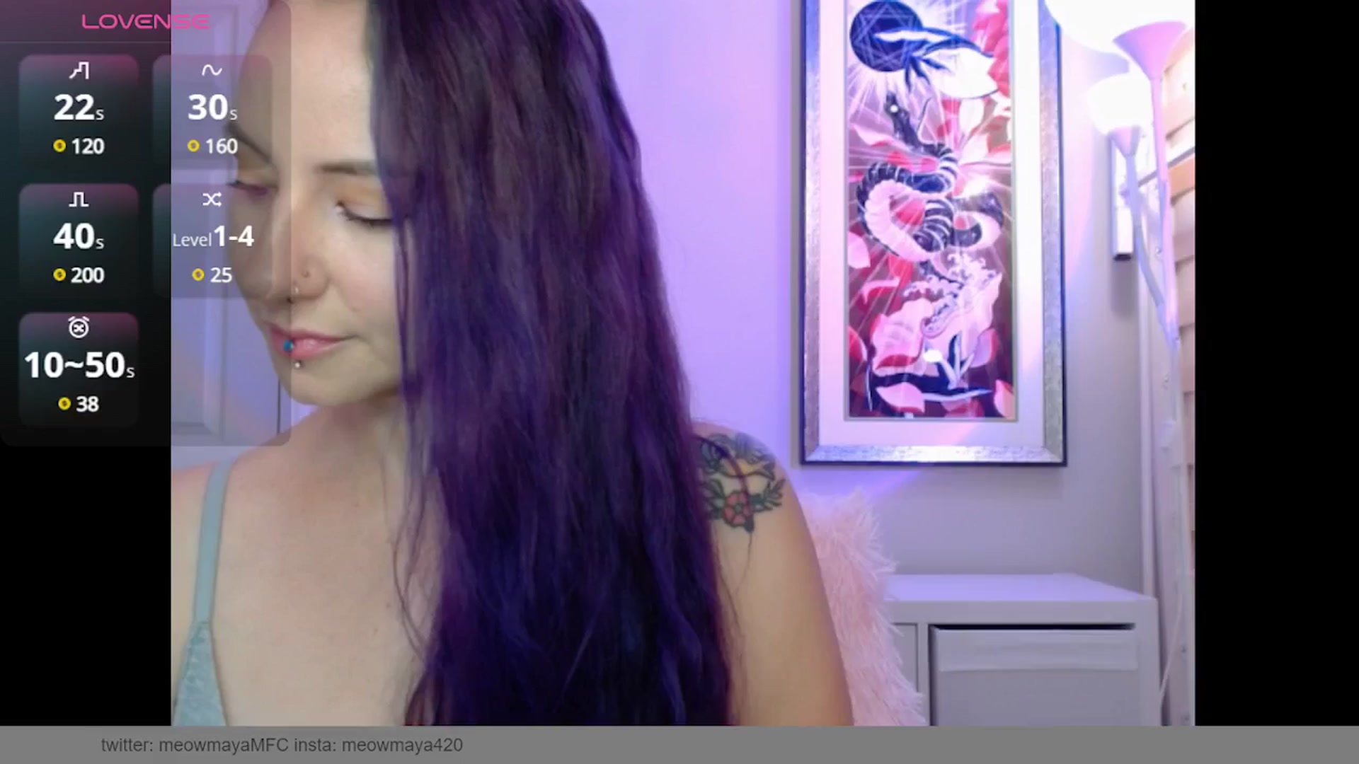Gallery image thumbnail from MeowMaya's myfreecams stream on, 10/21/2024, 15:07 image 13 of 20