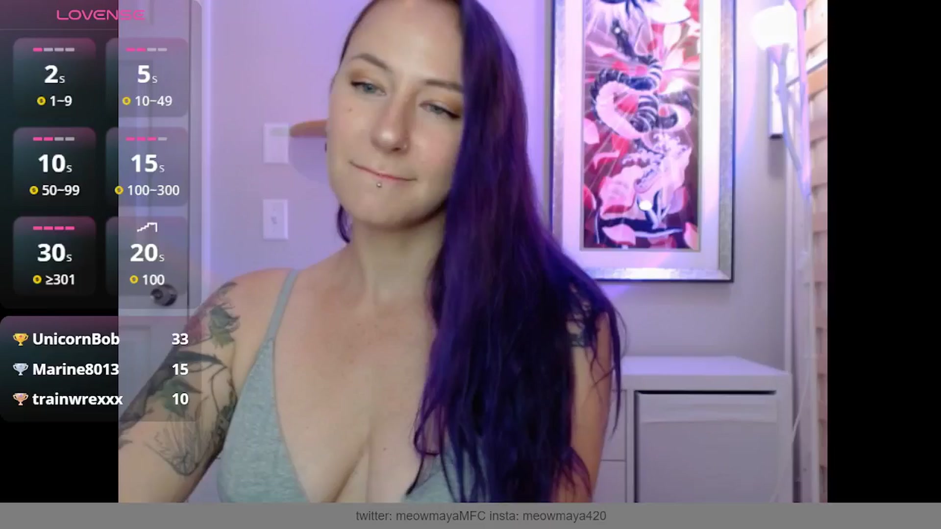 Gallery image thumbnail from MeowMaya's myfreecams stream on, 10/21/2024, 16:15 image 6 of 20