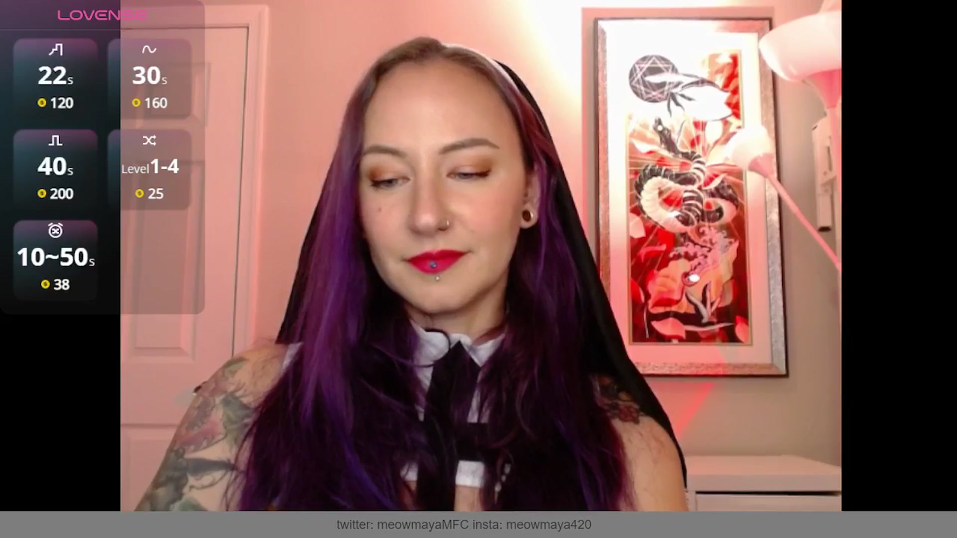 Gallery image thumbnail from MeowMaya's myfreecams stream on, 10/28/2024, 17:16 image 2 of 20
