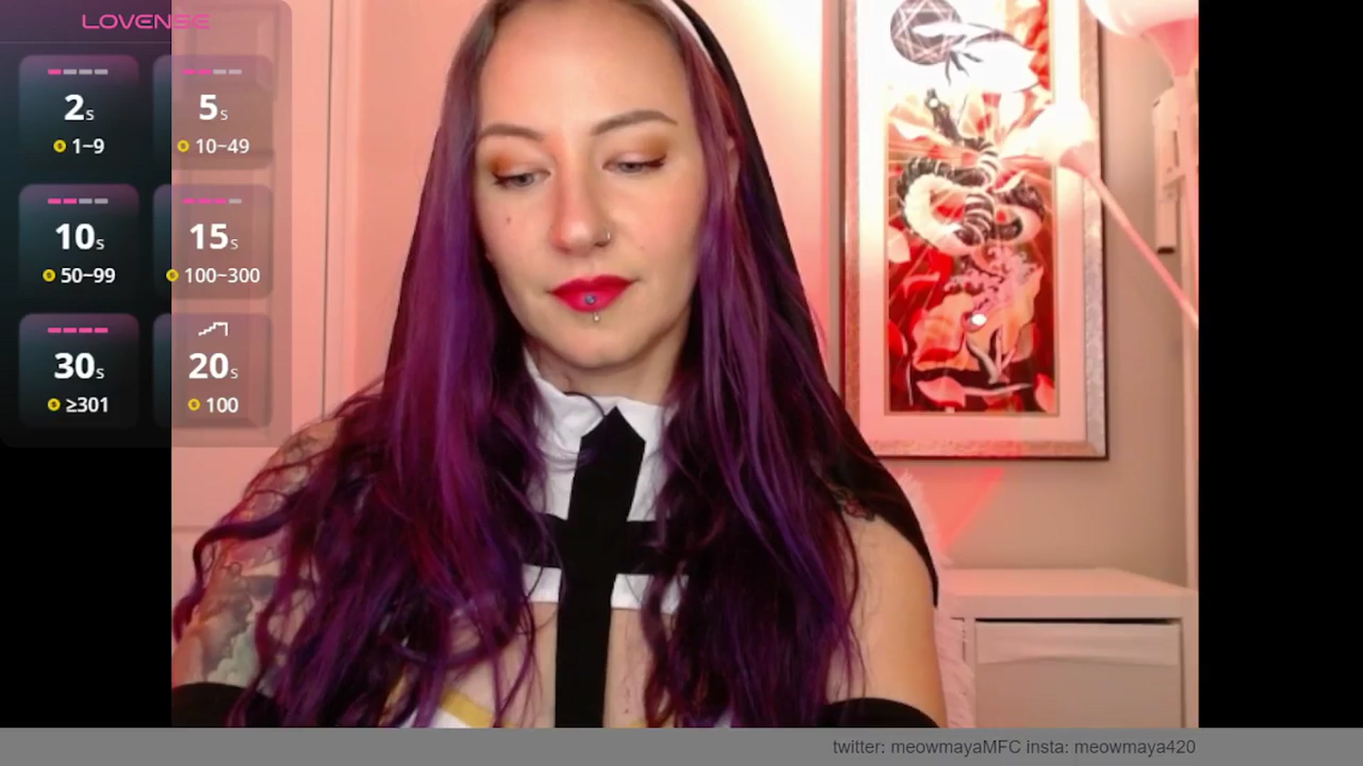 Gallery image thumbnail from MeowMaya's myfreecams stream on, 10/28/2024, 17:16 image 3 of 20