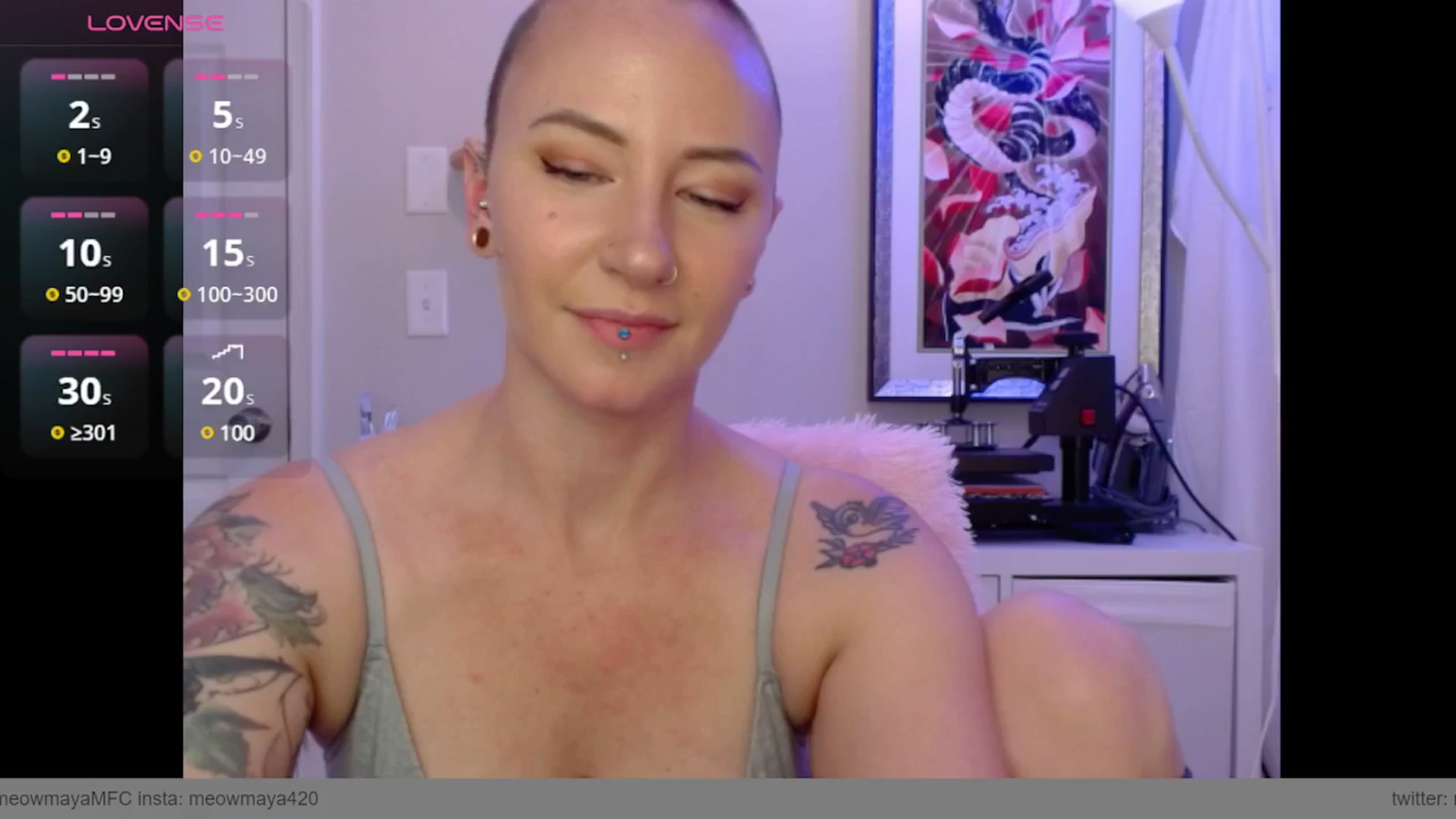 Gallery image thumbnail from MeowMaya's myfreecams stream on, 11/18/2024, 19:06 image 11 of 20