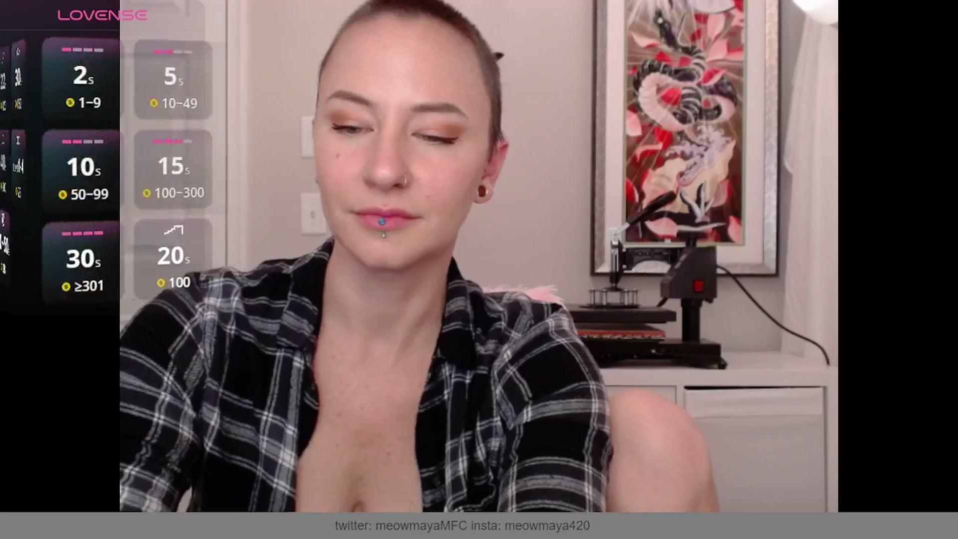 Gallery image thumbnail from MeowMaya's myfreecams stream on, 12/13/2024, 19:14 image 8 of 20