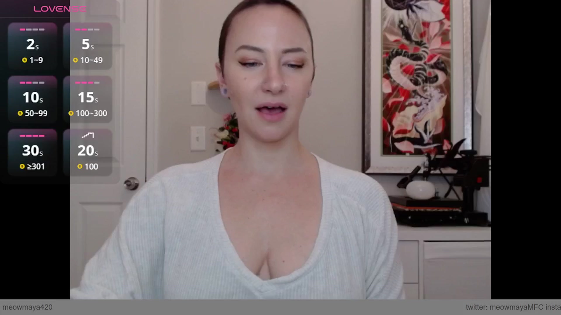 Gallery image thumbnail from MeowMaya's myfreecams stream on, 01/13/2025, 19:34 image 12 of 20