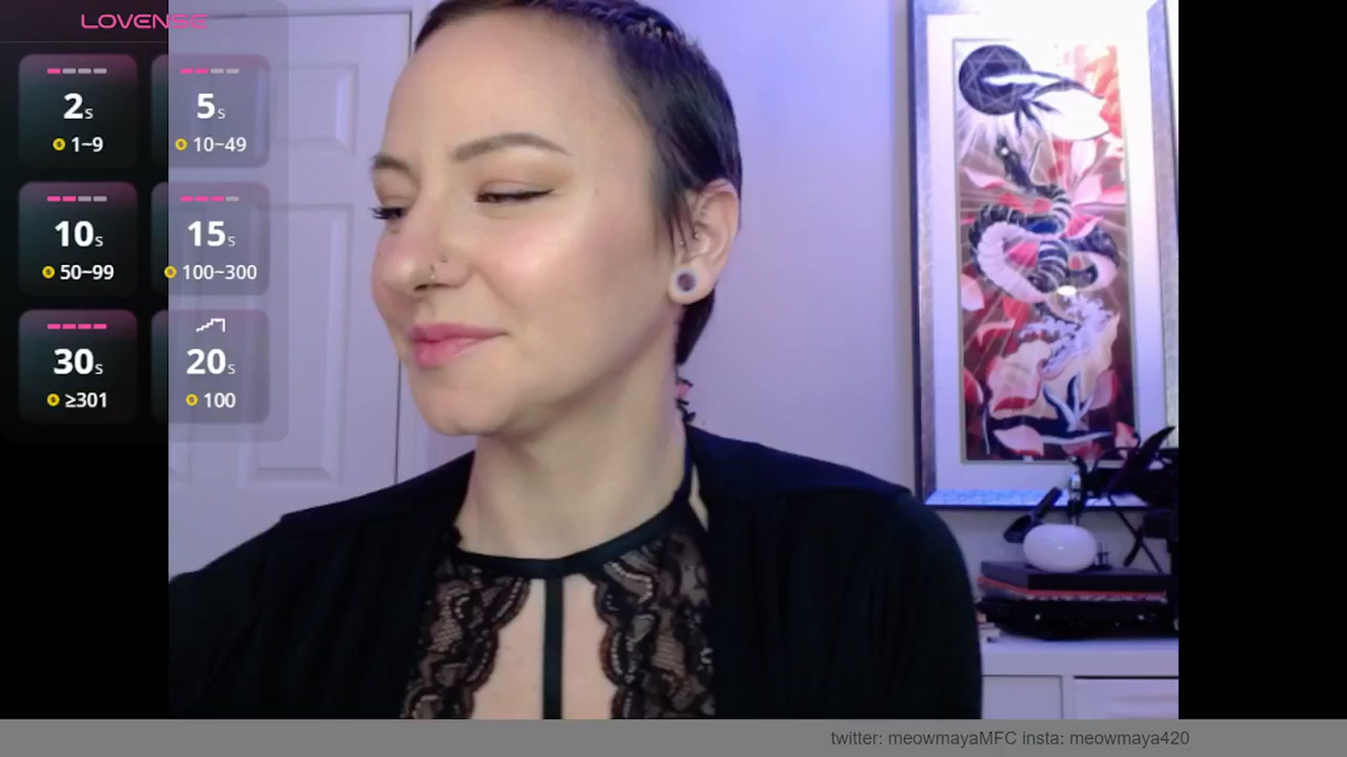 Gallery image thumbnail from MeowMaya's myfreecams stream on, 02/10/2025, 17:49 image 1 of 20
