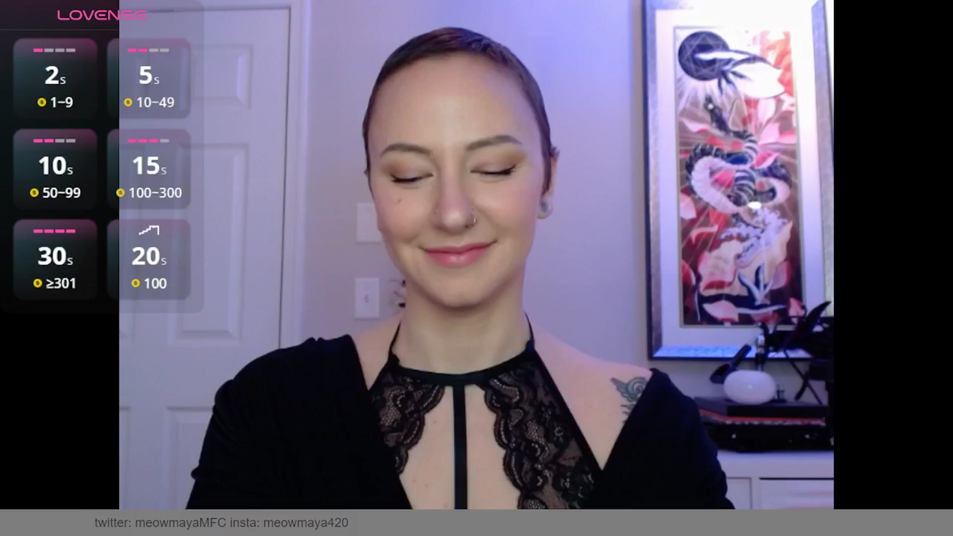 Gallery image thumbnail from MeowMaya's myfreecams stream on, 02/10/2025, 17:49 image 9 of 20