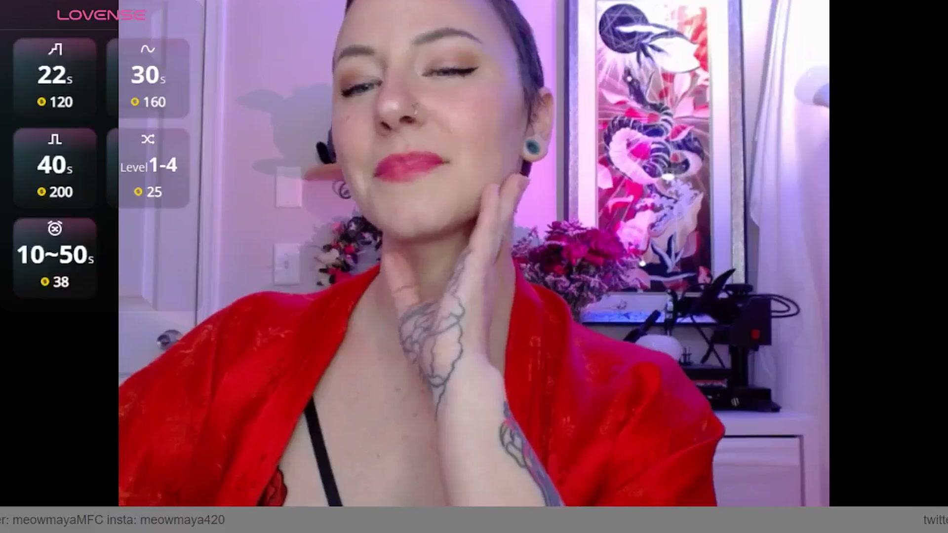 Gallery image thumbnail from MeowMaya's myfreecams stream on, 02/14/2025, 17:10 image 16 of 20