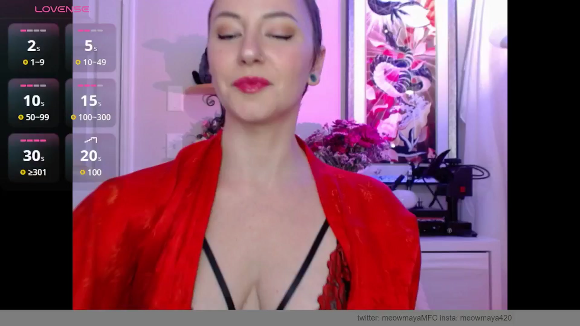 Gallery image thumbnail from MeowMaya's myfreecams stream on, 02/14/2025, 17:10 image 10 of 20