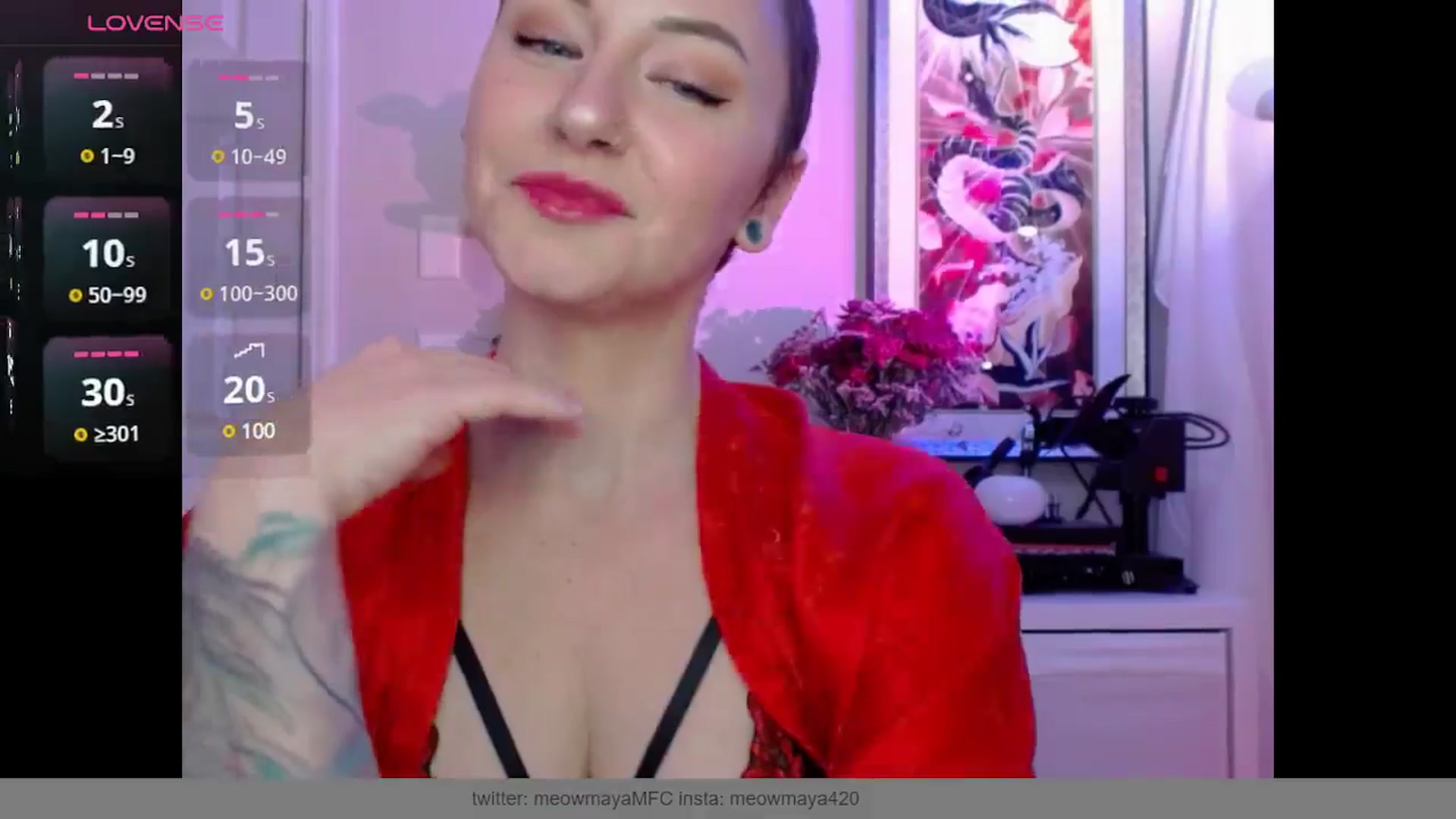 Gallery image thumbnail from MeowMaya's myfreecams stream on, 02/14/2025, 17:10 image 12 of 20