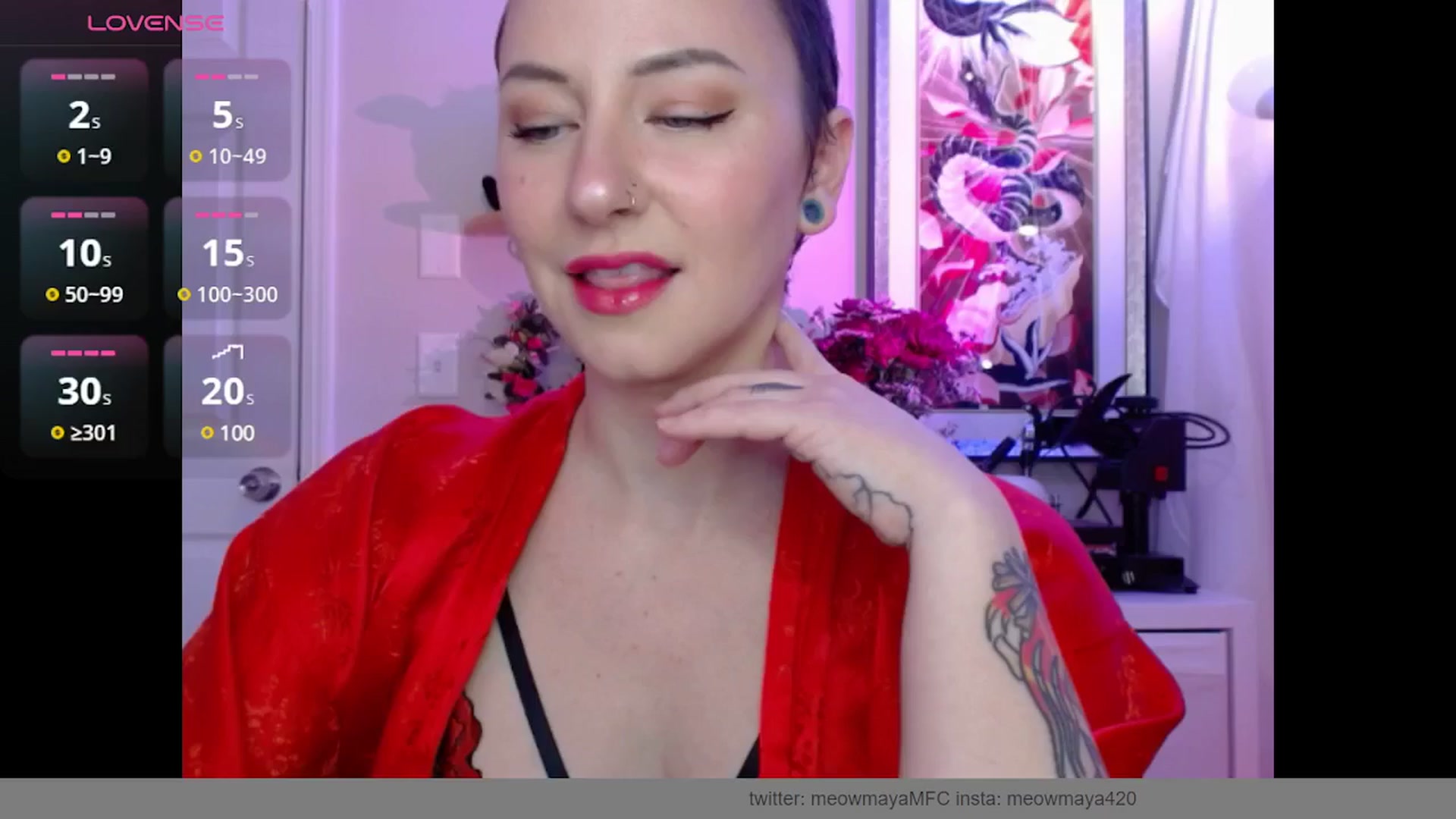 Gallery image thumbnail from MeowMaya's myfreecams stream on, 02/14/2025, 17:10 image 9 of 20