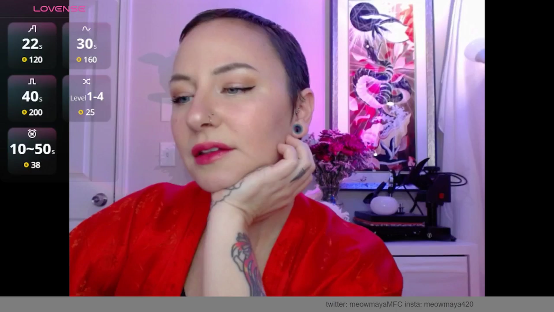 Gallery image thumbnail from MeowMaya's myfreecams stream on, 02/14/2025, 17:10 image 17 of 20