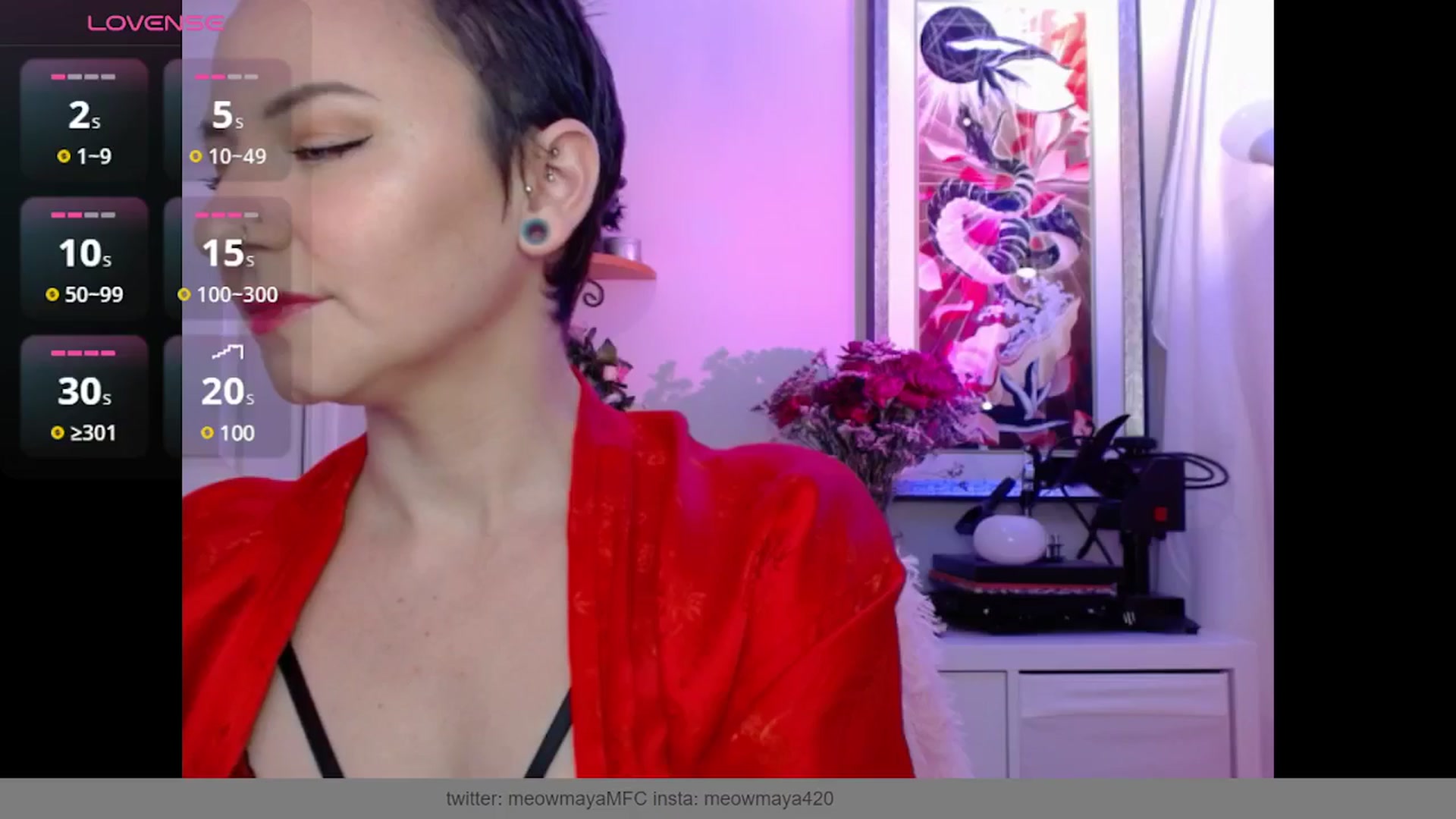 Gallery image thumbnail from MeowMaya's myfreecams stream on, 02/14/2025, 17:10 image 14 of 20