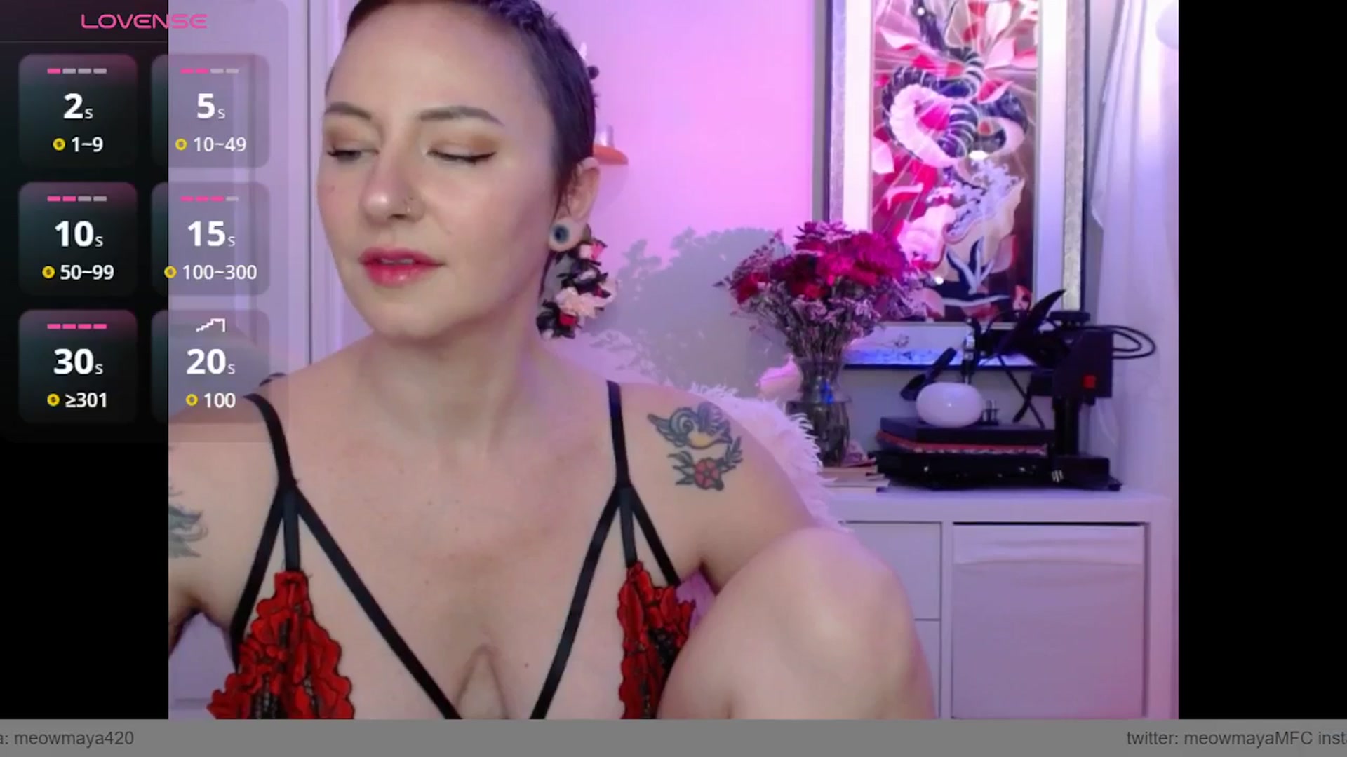 Gallery image thumbnail from MeowMaya's myfreecams stream on, 02/14/2025, 20:02 image 11 of 20