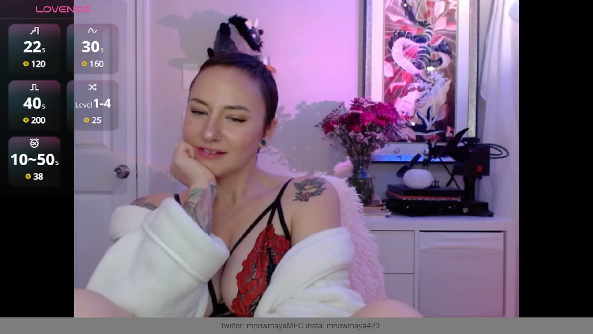 Gallery image thumbnail from MeowMaya's myfreecams stream on, 02/14/2025, 20:02 image 7 of 20