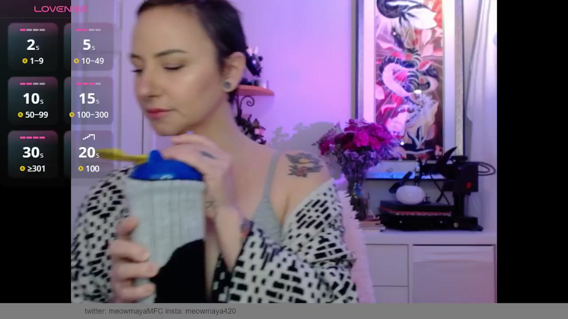 Gallery image thumbnail from MeowMaya's myfreecams stream on, 02/17/2025, 18:23 image 11 of 20