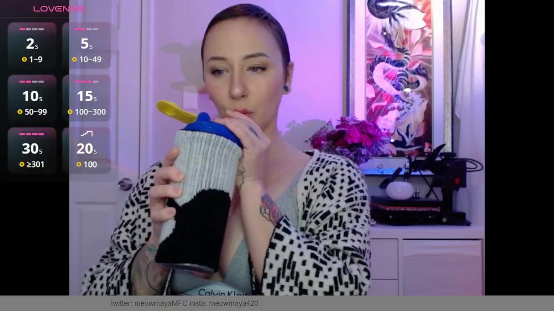 Gallery image thumbnail from MeowMaya's myfreecams stream on, 02/17/2025, 18:23 image 8 of 20