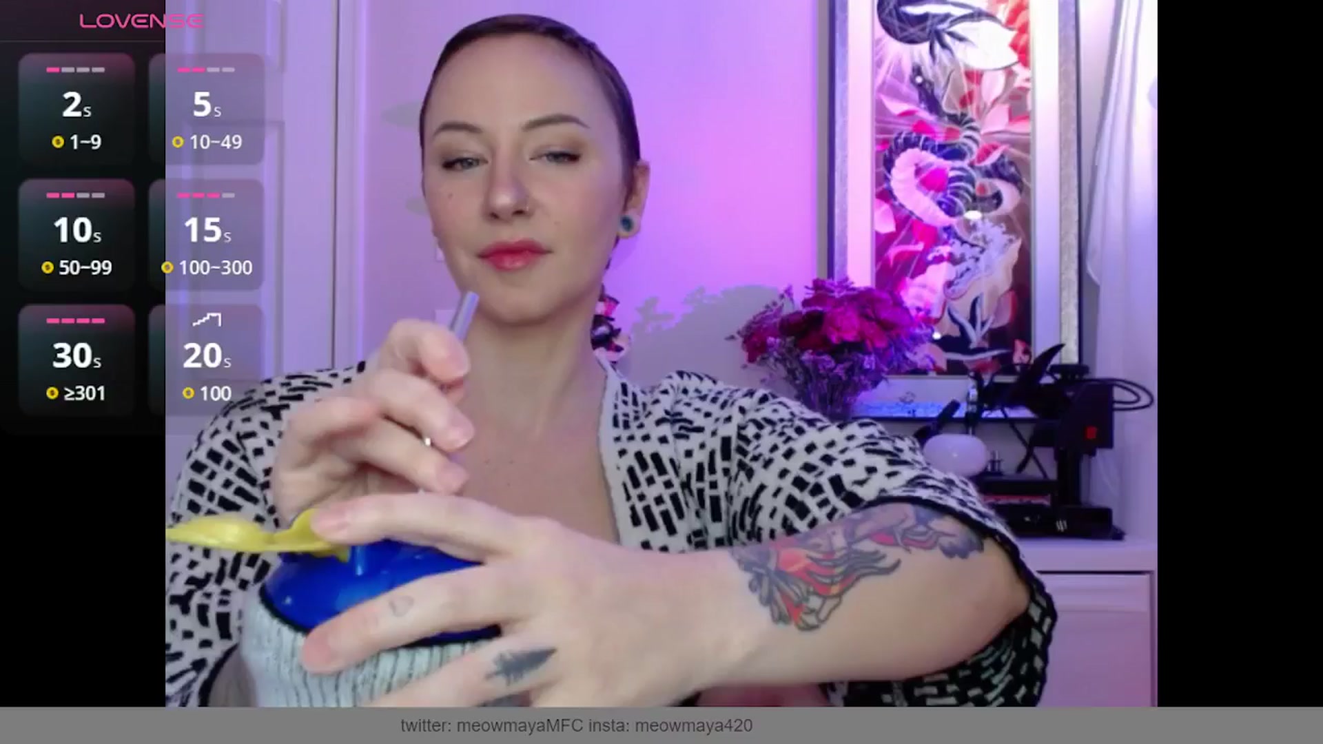 Gallery image thumbnail from MeowMaya's myfreecams stream on, 02/17/2025, 18:23 image 3 of 20