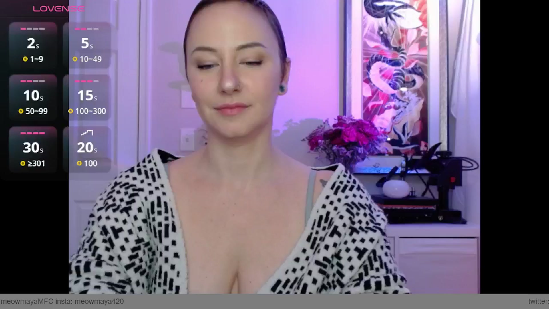 Gallery image thumbnail from MeowMaya's myfreecams stream on, 02/17/2025, 18:48 image 8 of 20