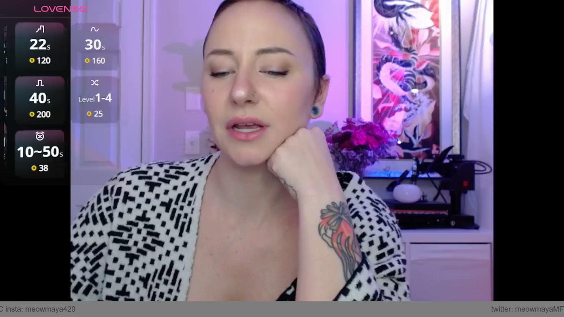 Gallery image thumbnail from MeowMaya's myfreecams stream on, 02/17/2025, 18:48 image 14 of 20